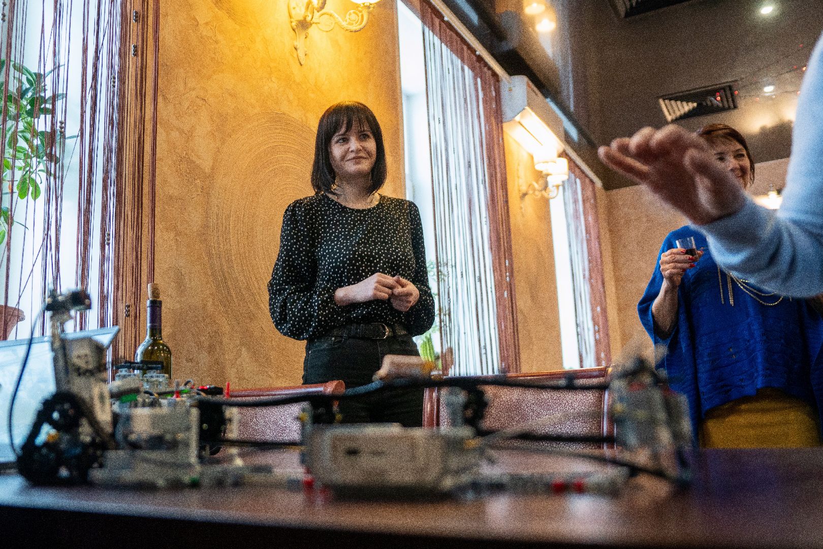 Егорьевск, роботы, соединяя поколения, кафе, пенсионеры,