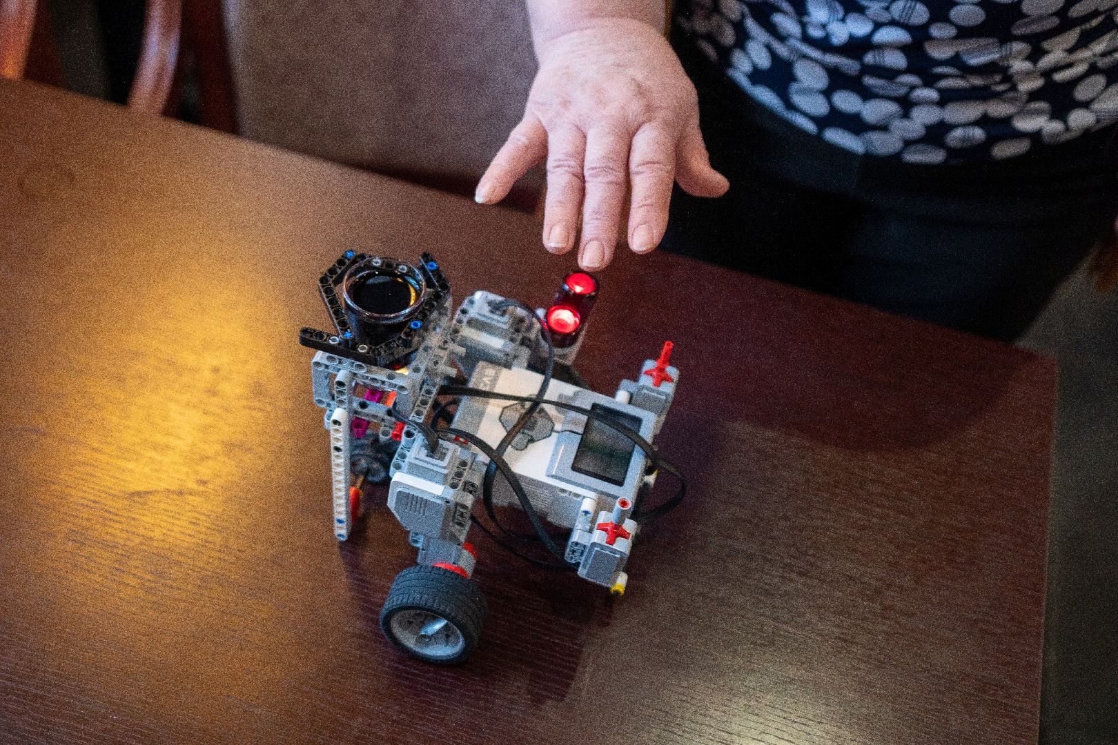 Егорьевск, роботы, соединяя поколения, кафе, пенсионеры,