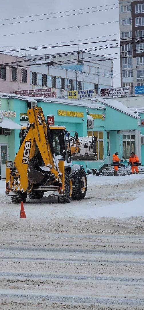 Коломна, уборка снега, жкх,