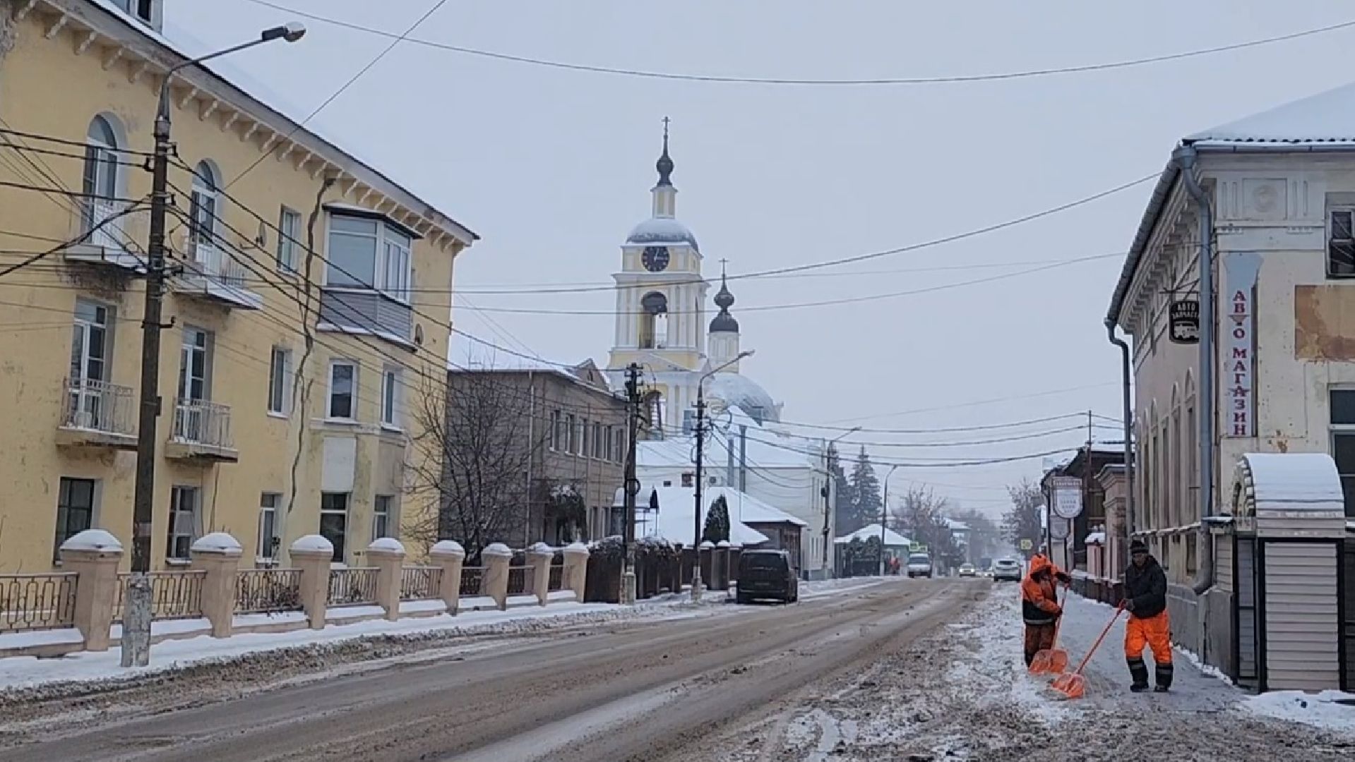 Коломна, уборка снега, жкх,