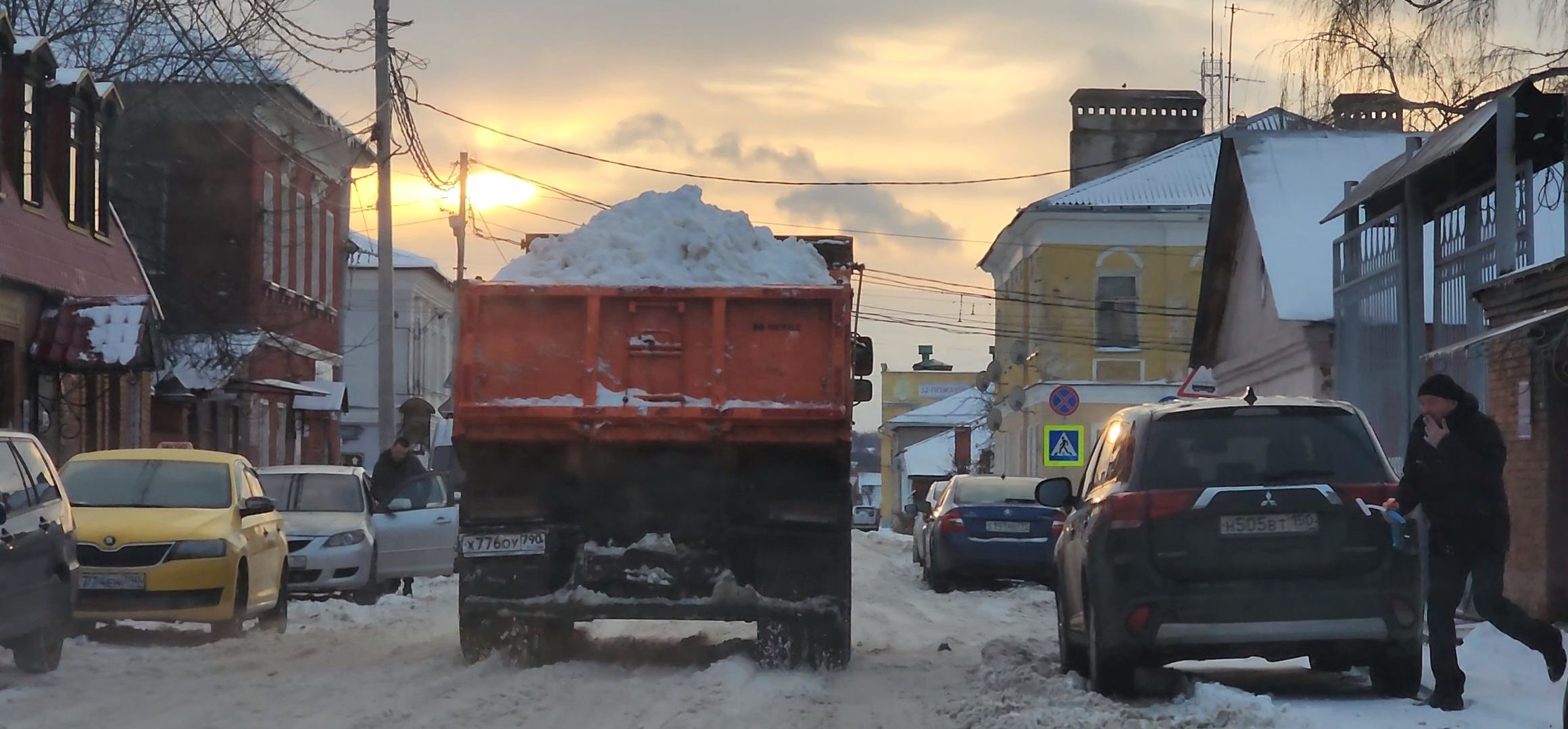 Коломна, уборка снега, жкх,