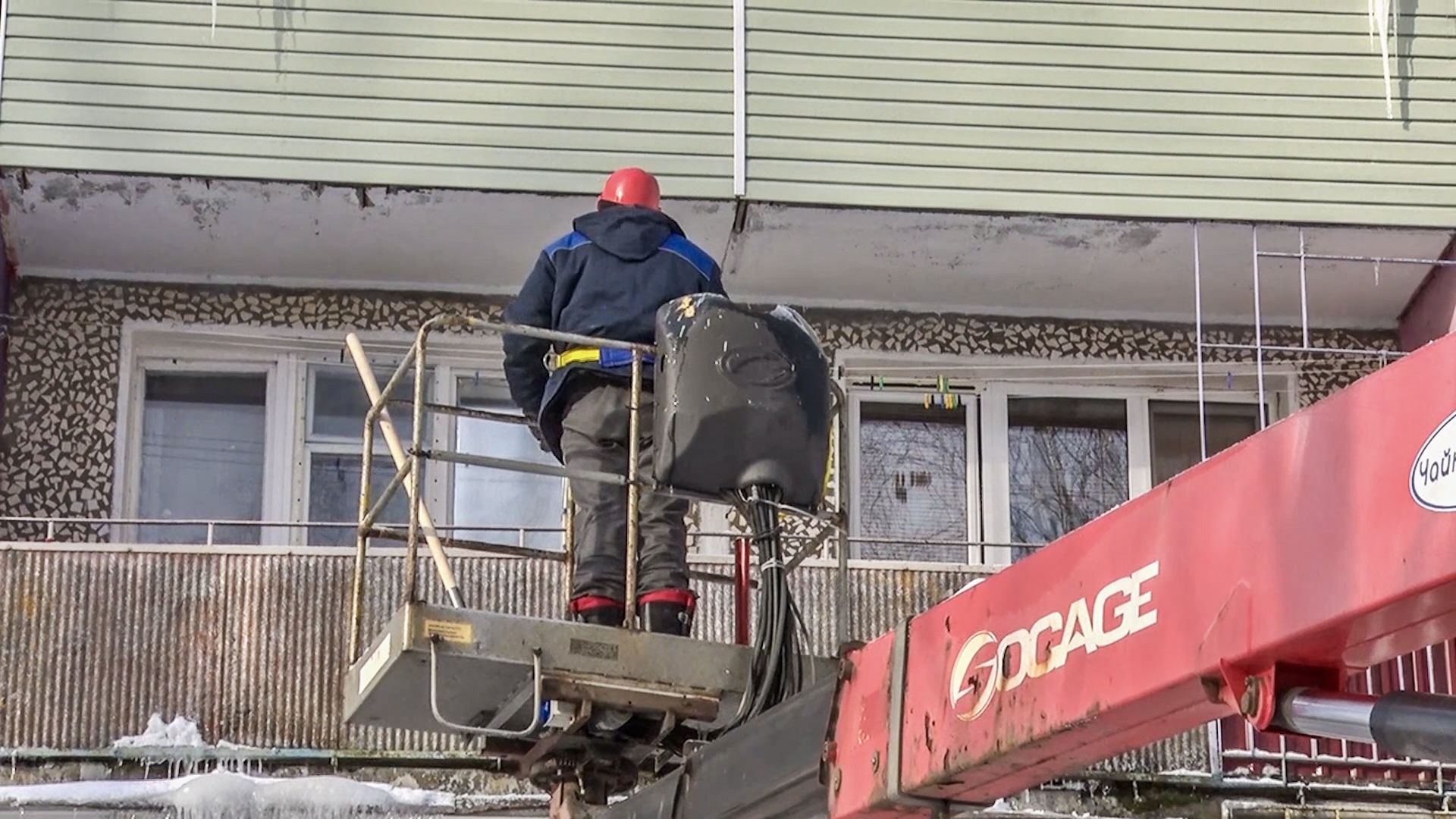 Клин, общество, ЖКХ, сосульки, зима,