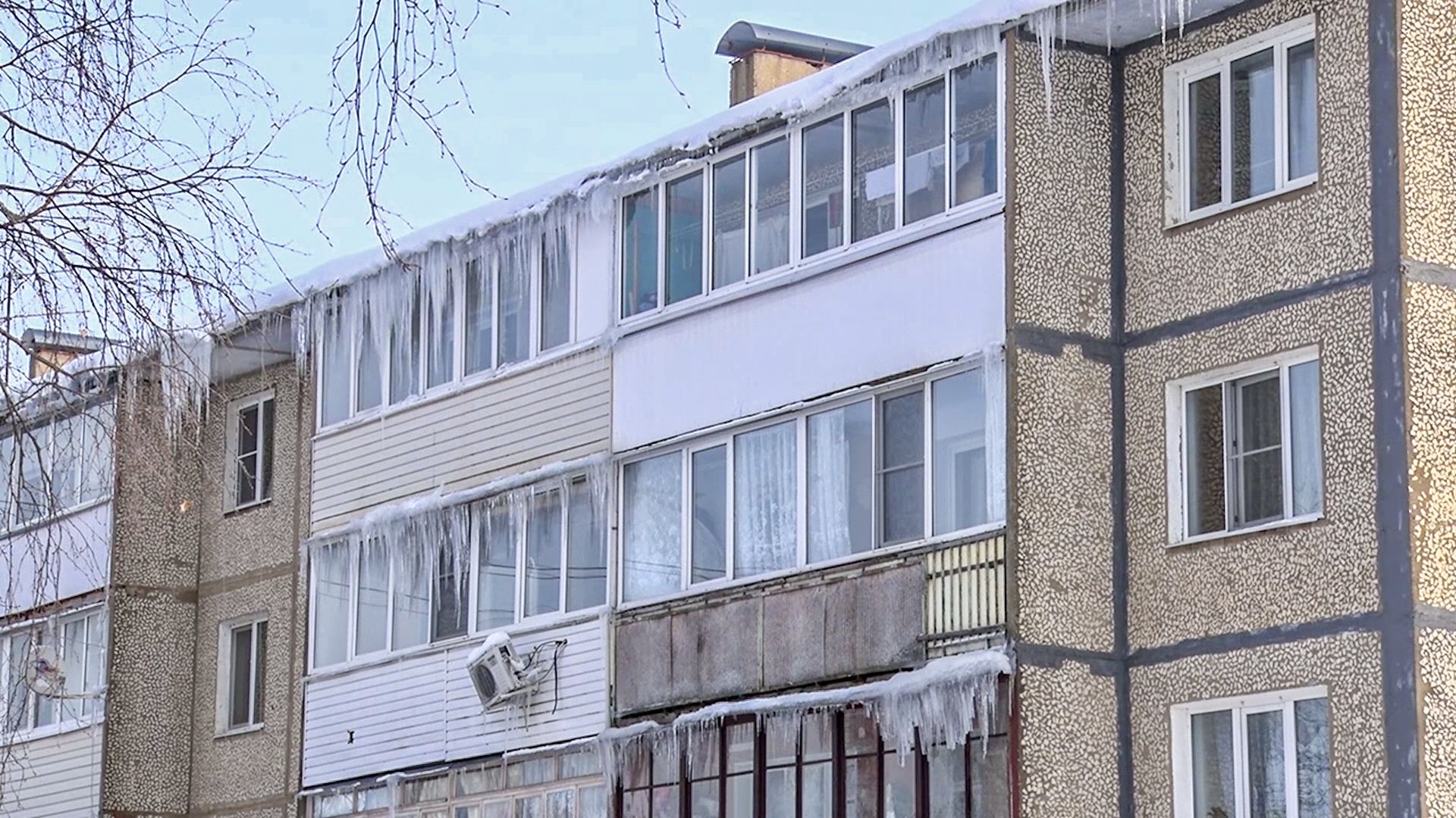 Клин, общество, ЖКХ, сосульки, зима,