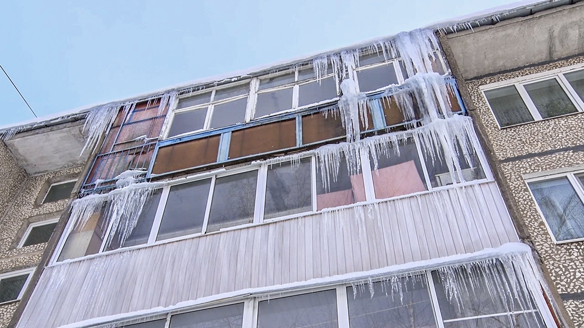 Клин, общество, ЖКХ, сосульки, зима,