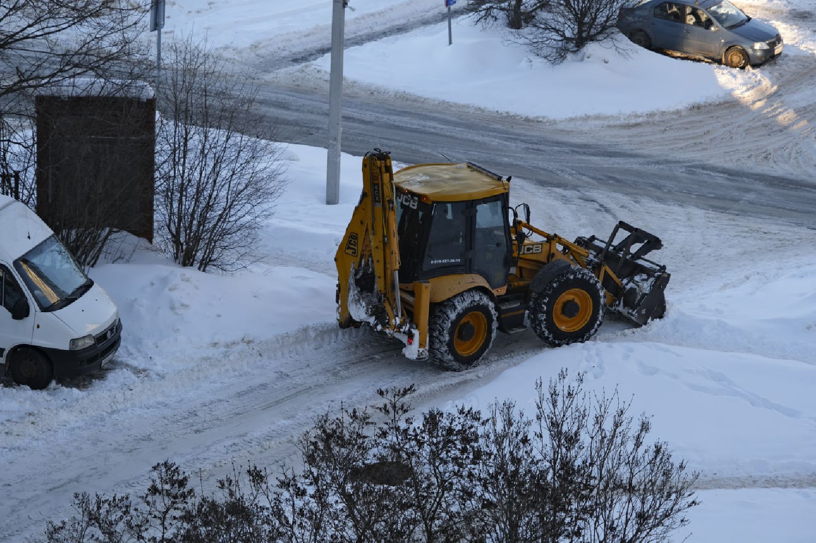 пущино, уборка снега, жкх, снег,