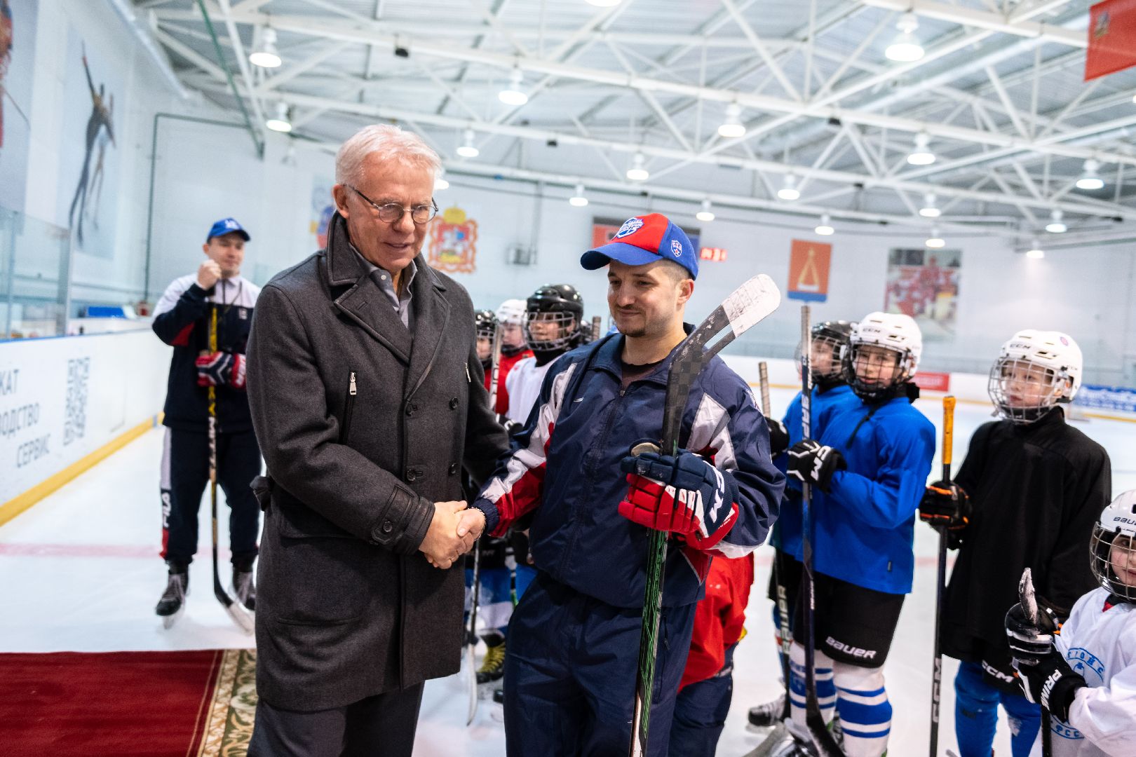 лыткарино, фетисов, хоккей, встреча,