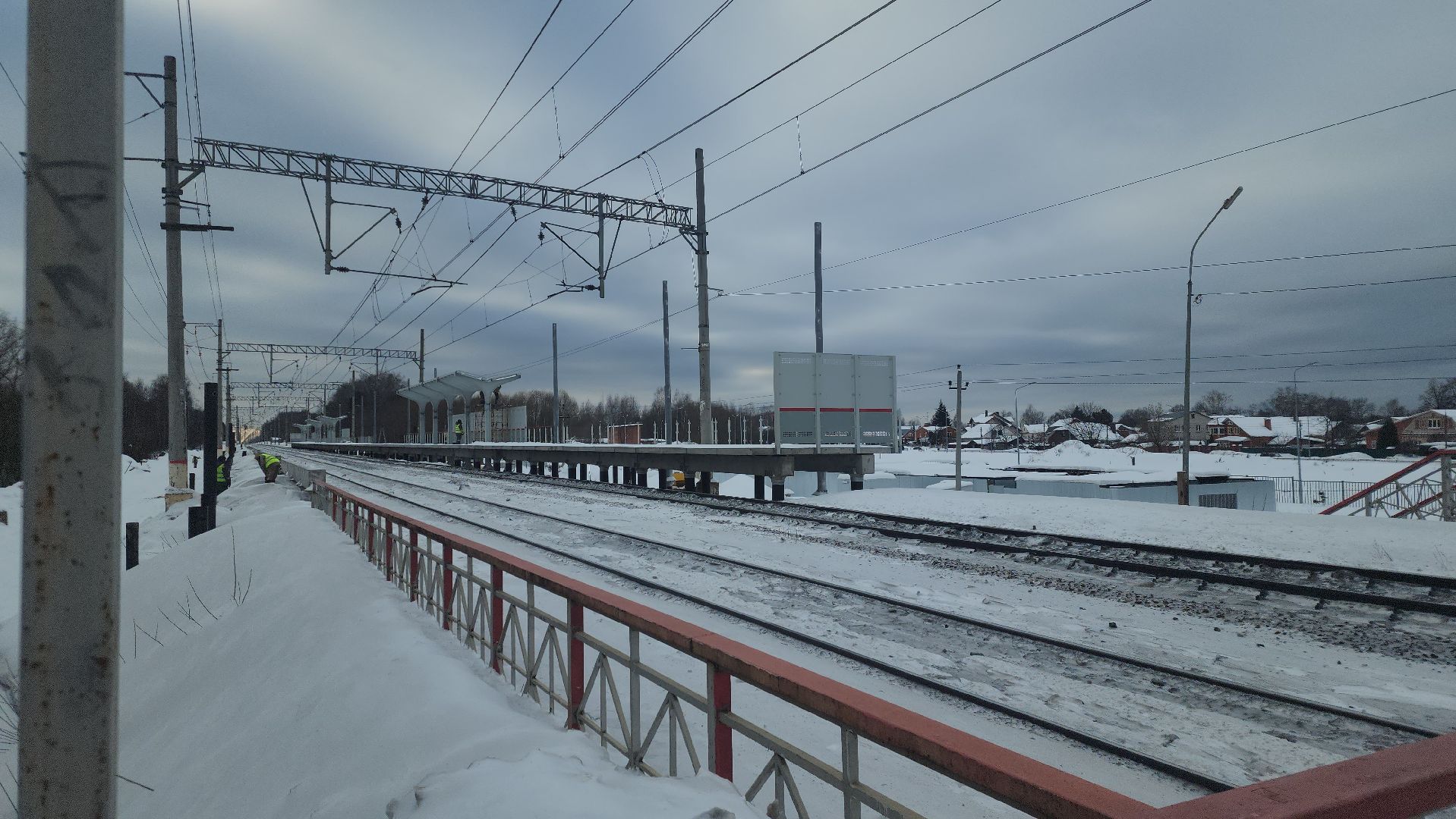 Павловский Посад, городской округ Павловский Посда, жд, Станция, Вохна, транспорт,