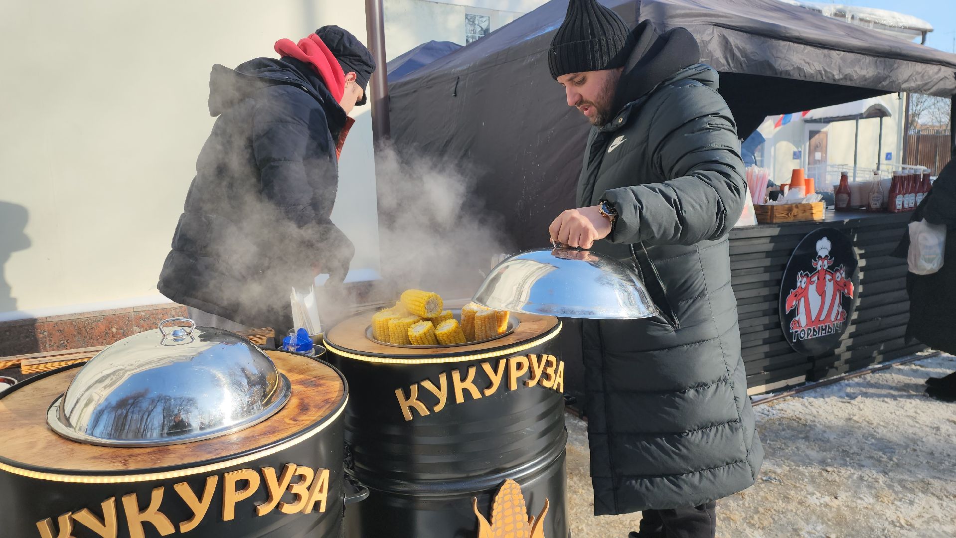 серпухов, подмосковье, парк имени олега степанова, зима в подмосковье,