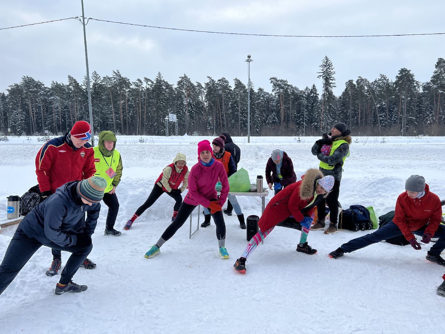 пробежка, забег, забег по лесу, спорт, зимний спорт, досуг, Жуковский,