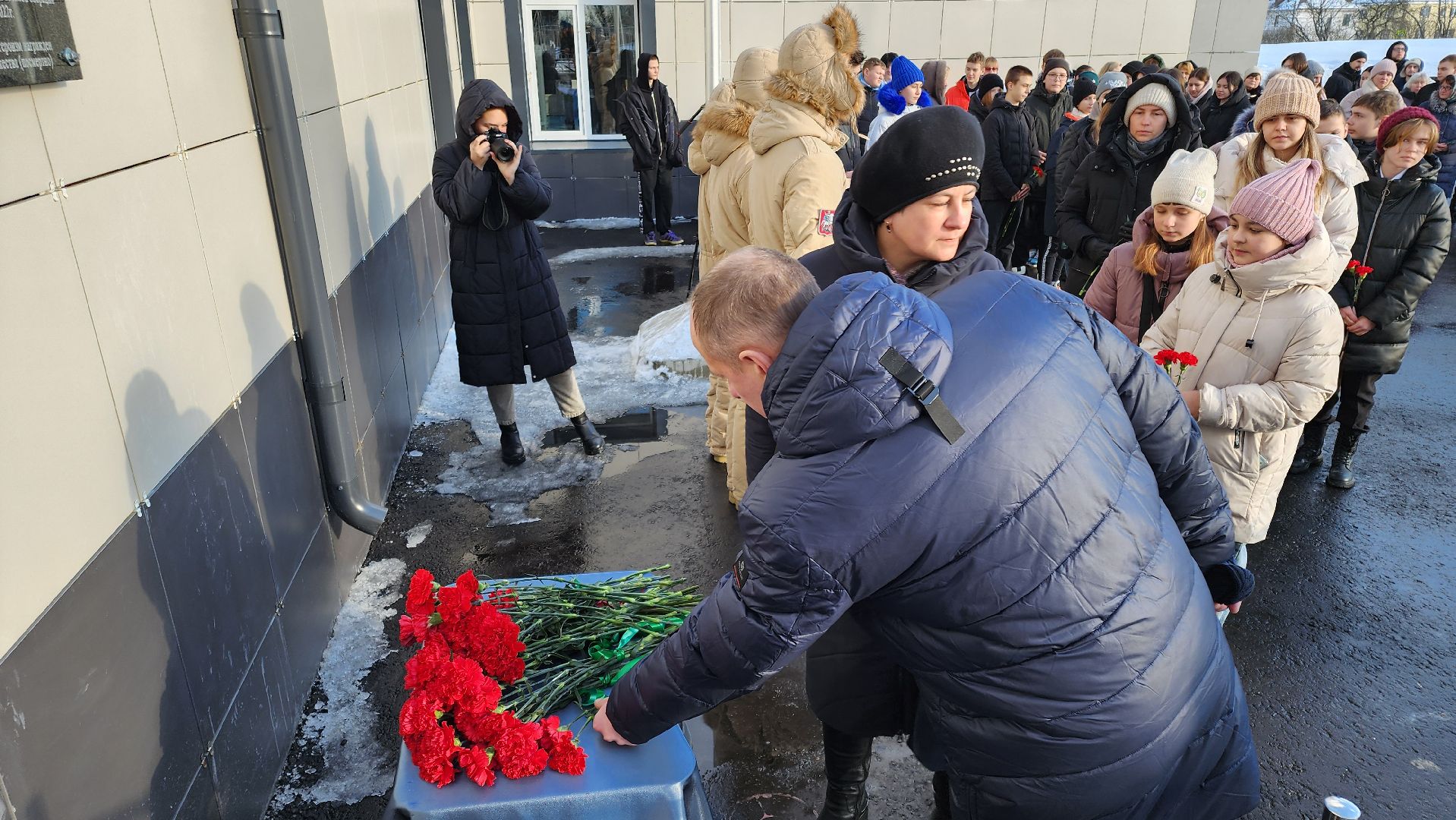 кашира, мемориальная доска, сво, школа 9, боевое братство, николай кульнев,