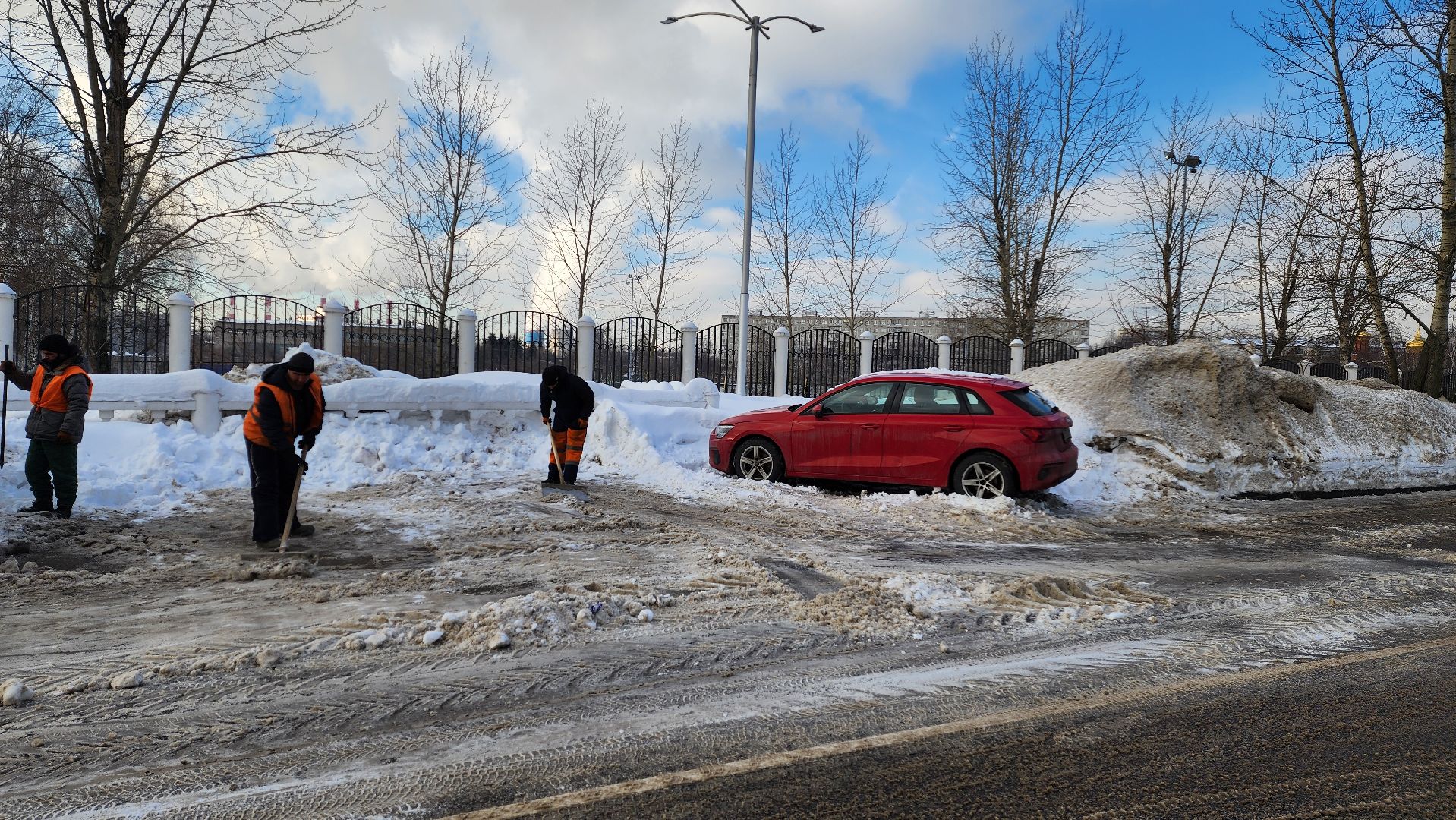 уборка улиц, очистка дорог, уборка снега и наледи,