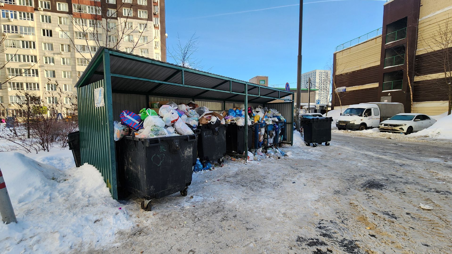 Одинцово, ЖКХ, тко, мусор, контейнер, контейнерная площадка,