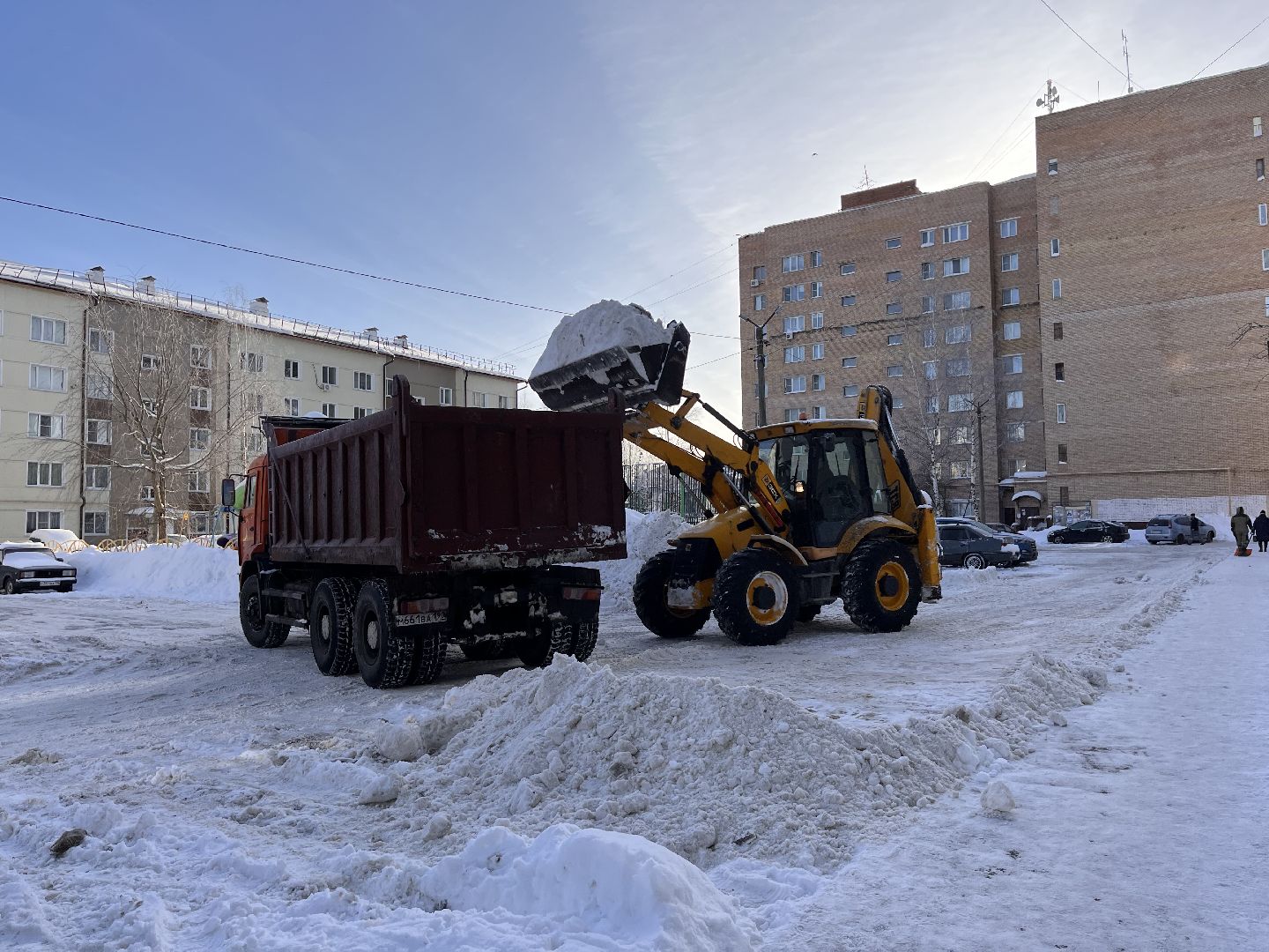 снег и наледь, комунальная техника, чистка снега,