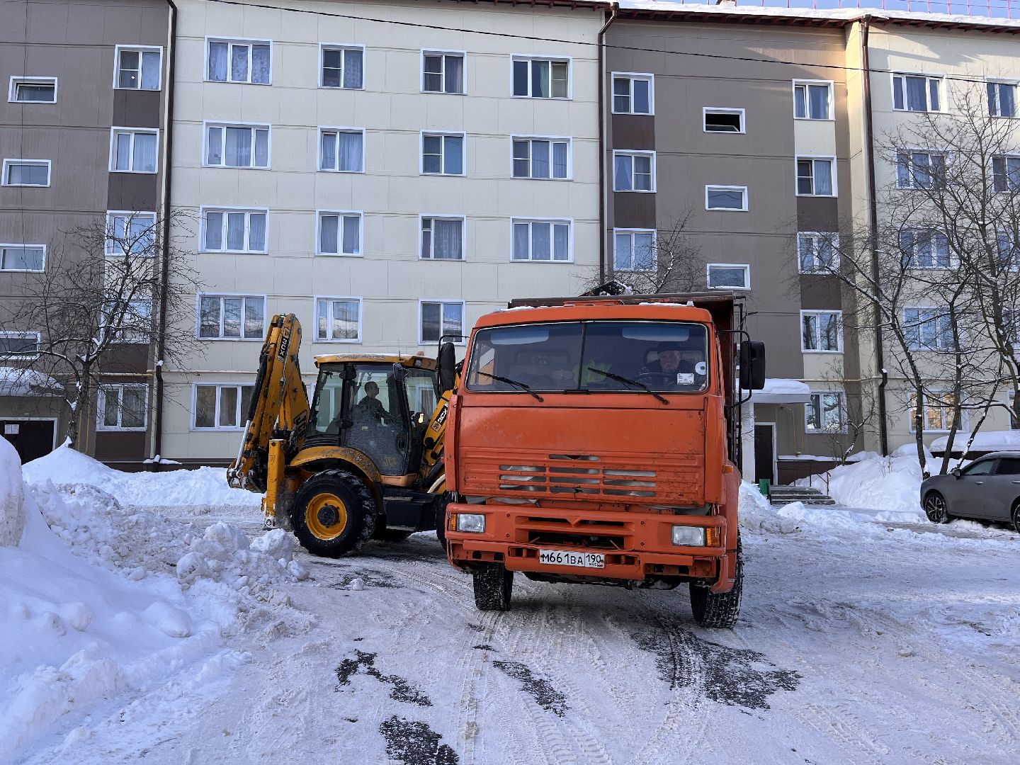 снег и наледь, комунальная техника, чистка снега,