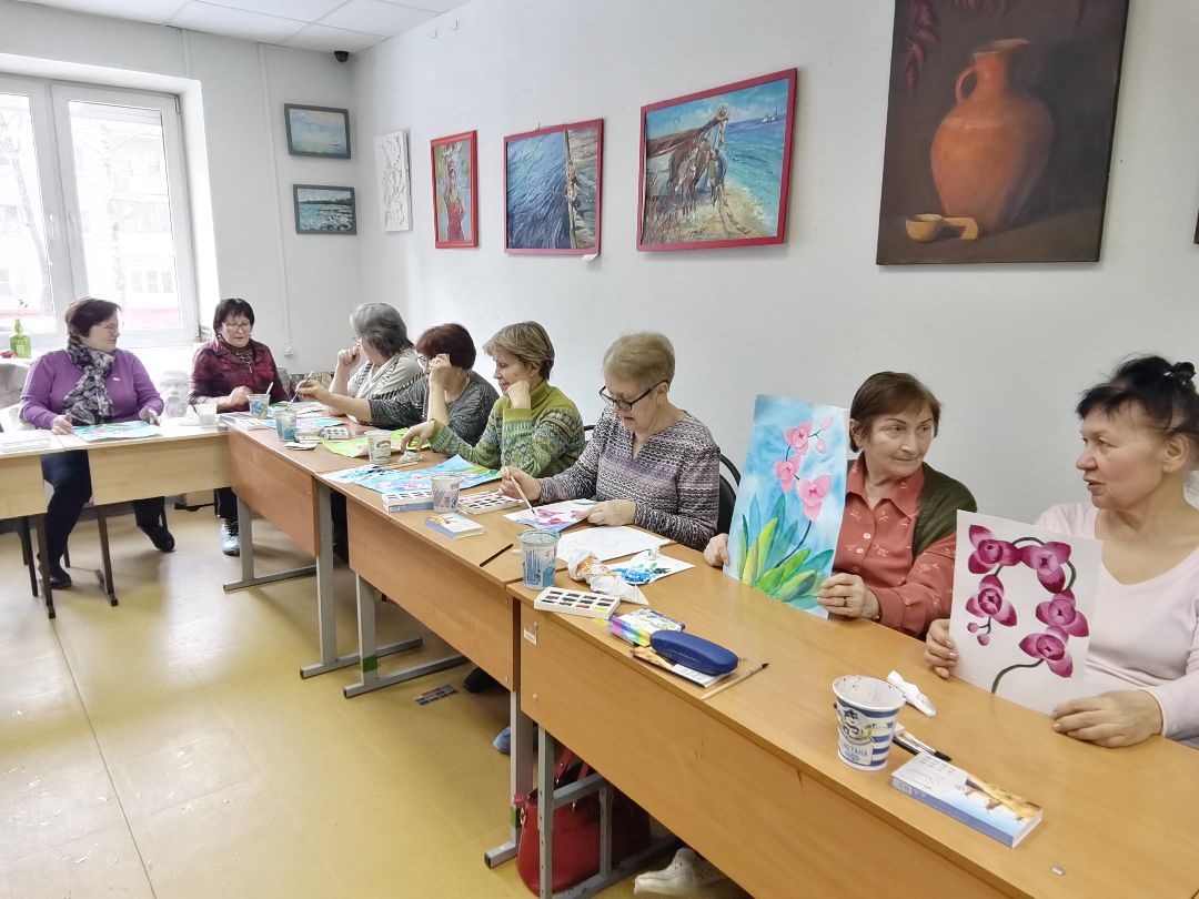 Балашиха, активное долголетие, старшее поколение, социальная политика, художественная школа, пенсионеры, творчество, социальный проект