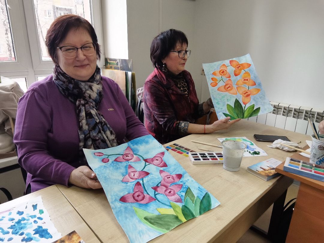 Балашиха, активное долголетие, старшее поколение, социальная политика, художественная школа, пенсионеры, творчество, социальный проект