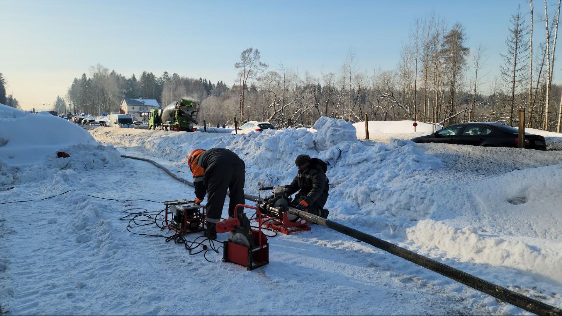 мытищи, Пироговское шоссе, Реконструкция шоссе,