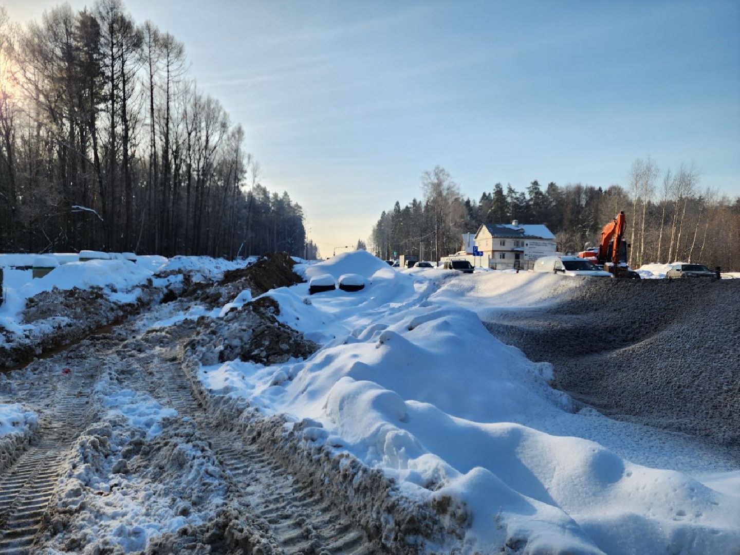 мытищи, Пироговское шоссе, Реконструкция шоссе,