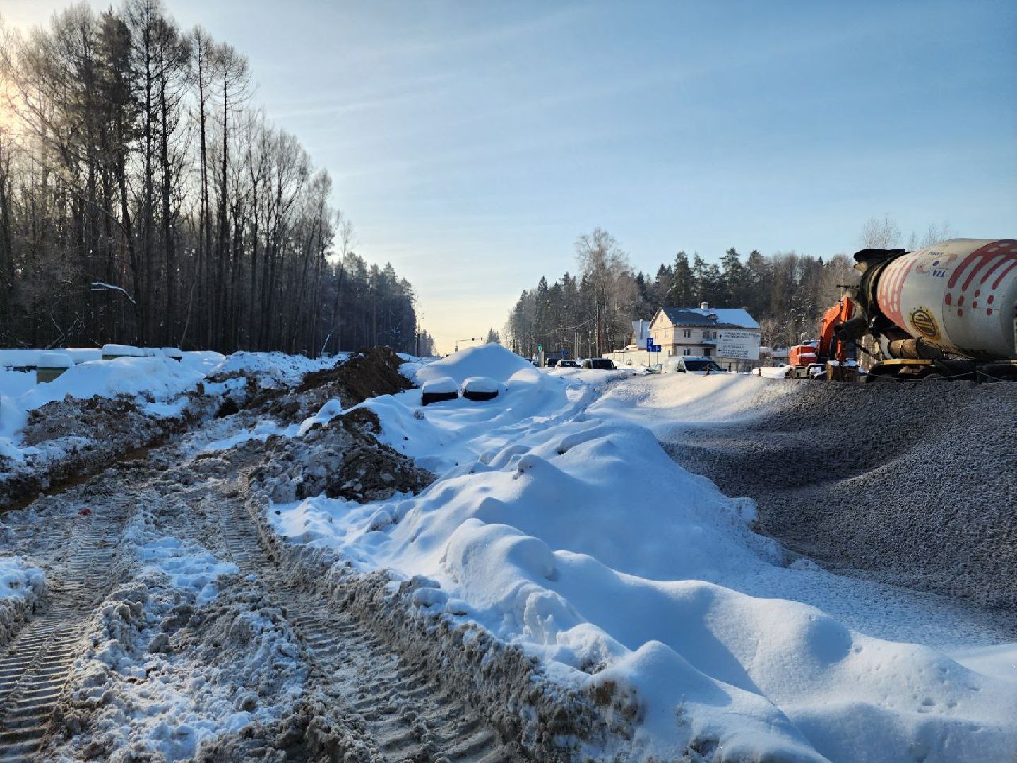 мытищи, Пироговское шоссе, Реконструкция шоссе,