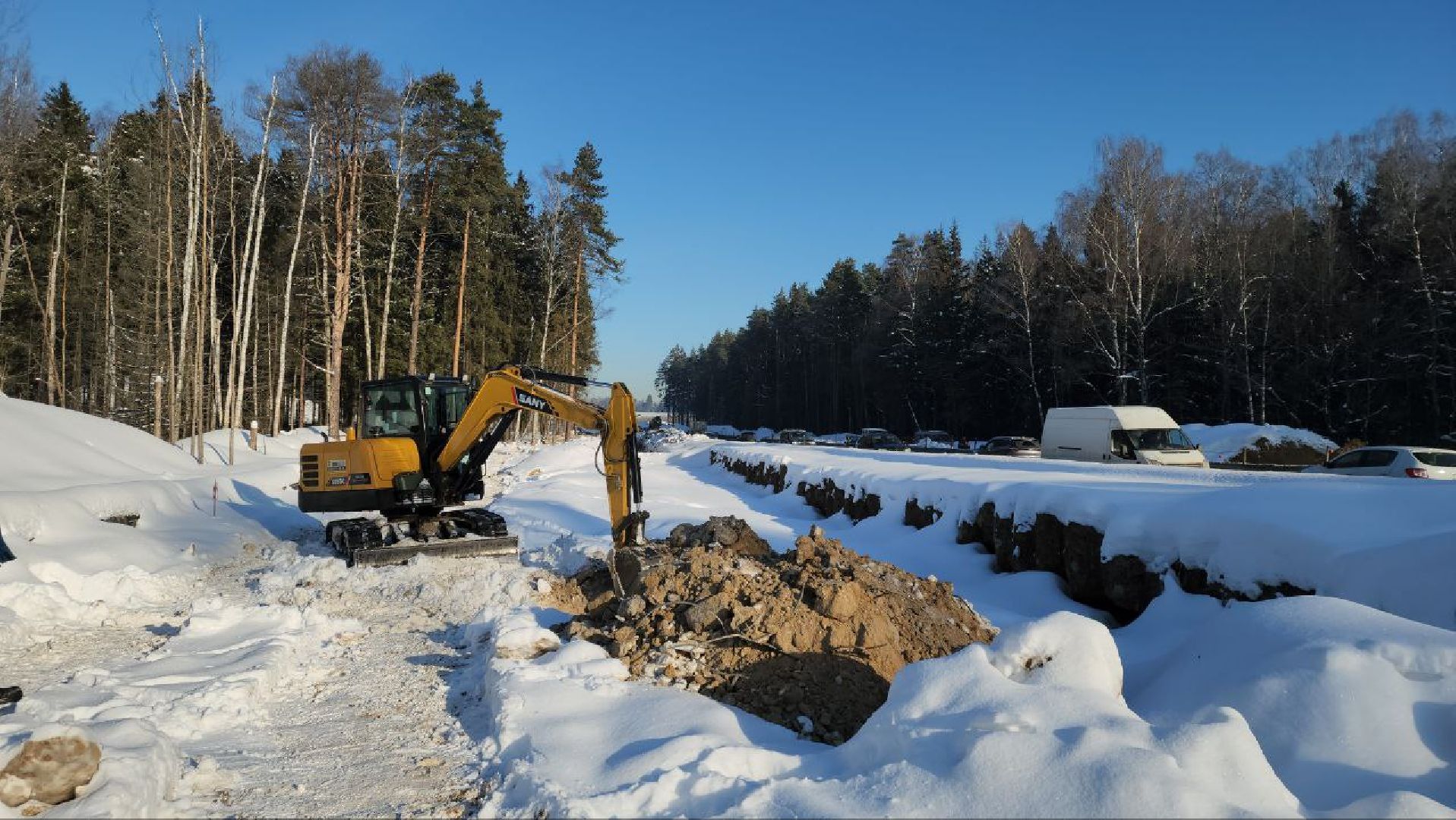 мытищи, Пироговское шоссе, Реконструкция шоссе,