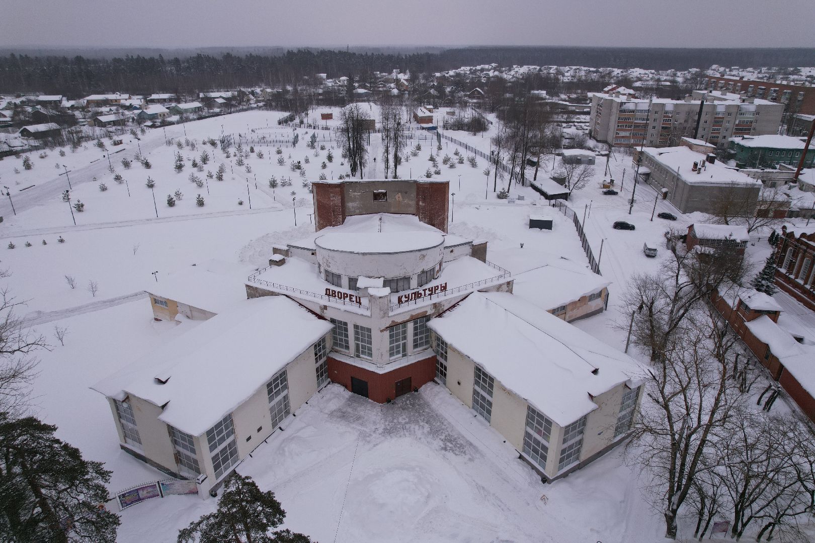 видео с коптера, дк,