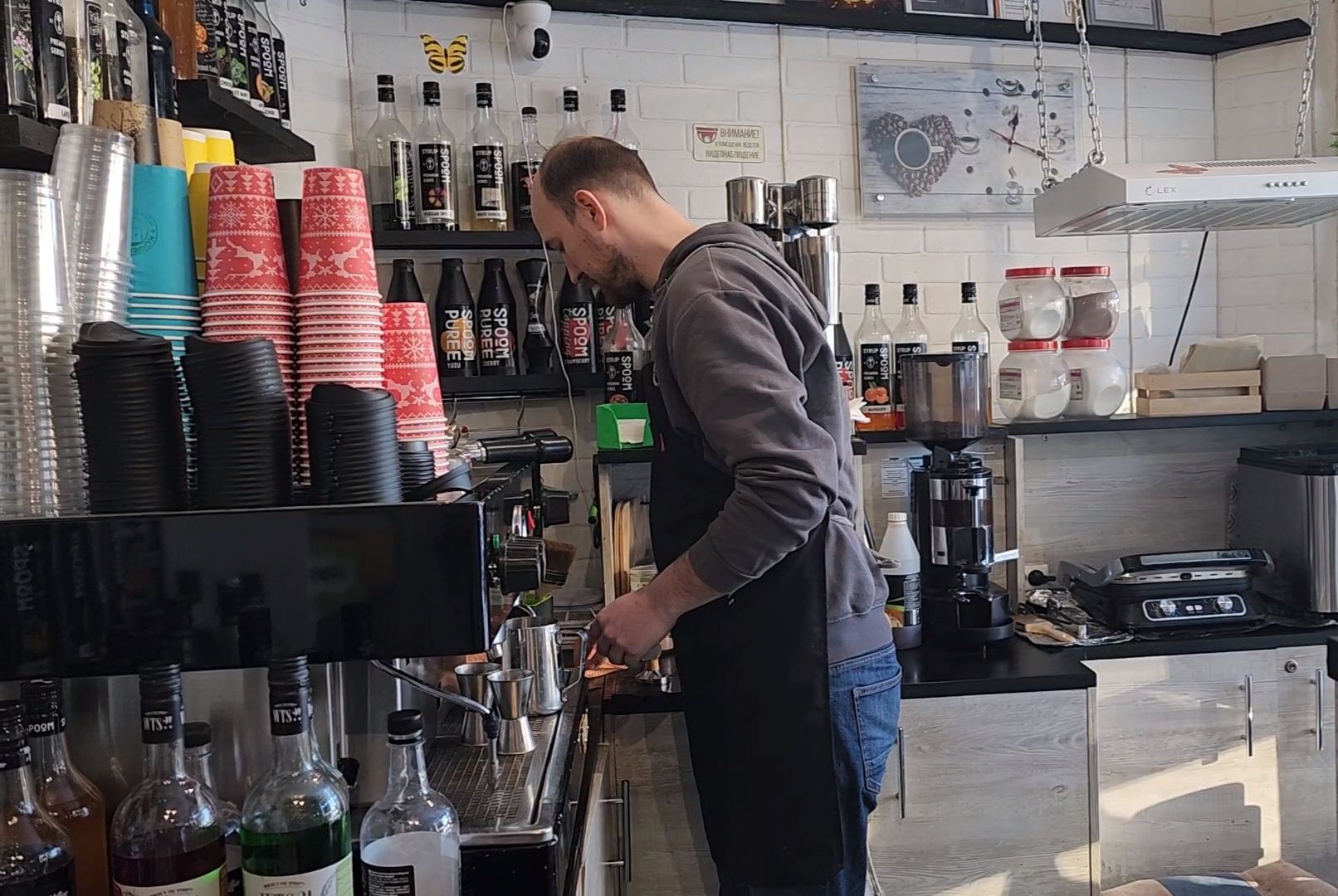 Кофе, Бариста, Малый бизнес, Дубна,