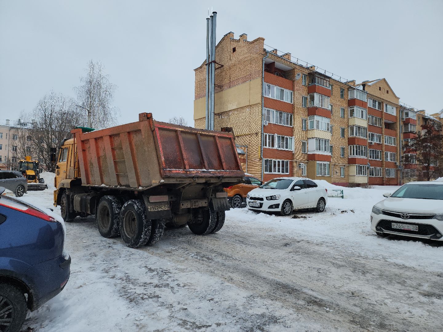 коломна, жкх, снег и наледь, непогода,
