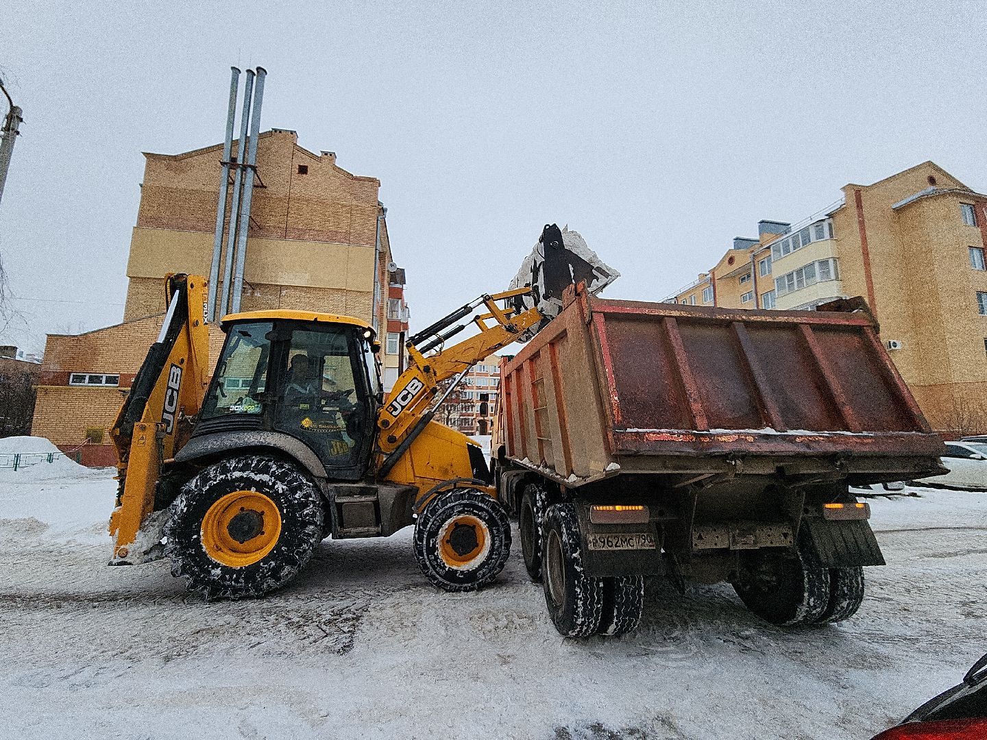 коломна, жкх, снег и наледь, непогода,