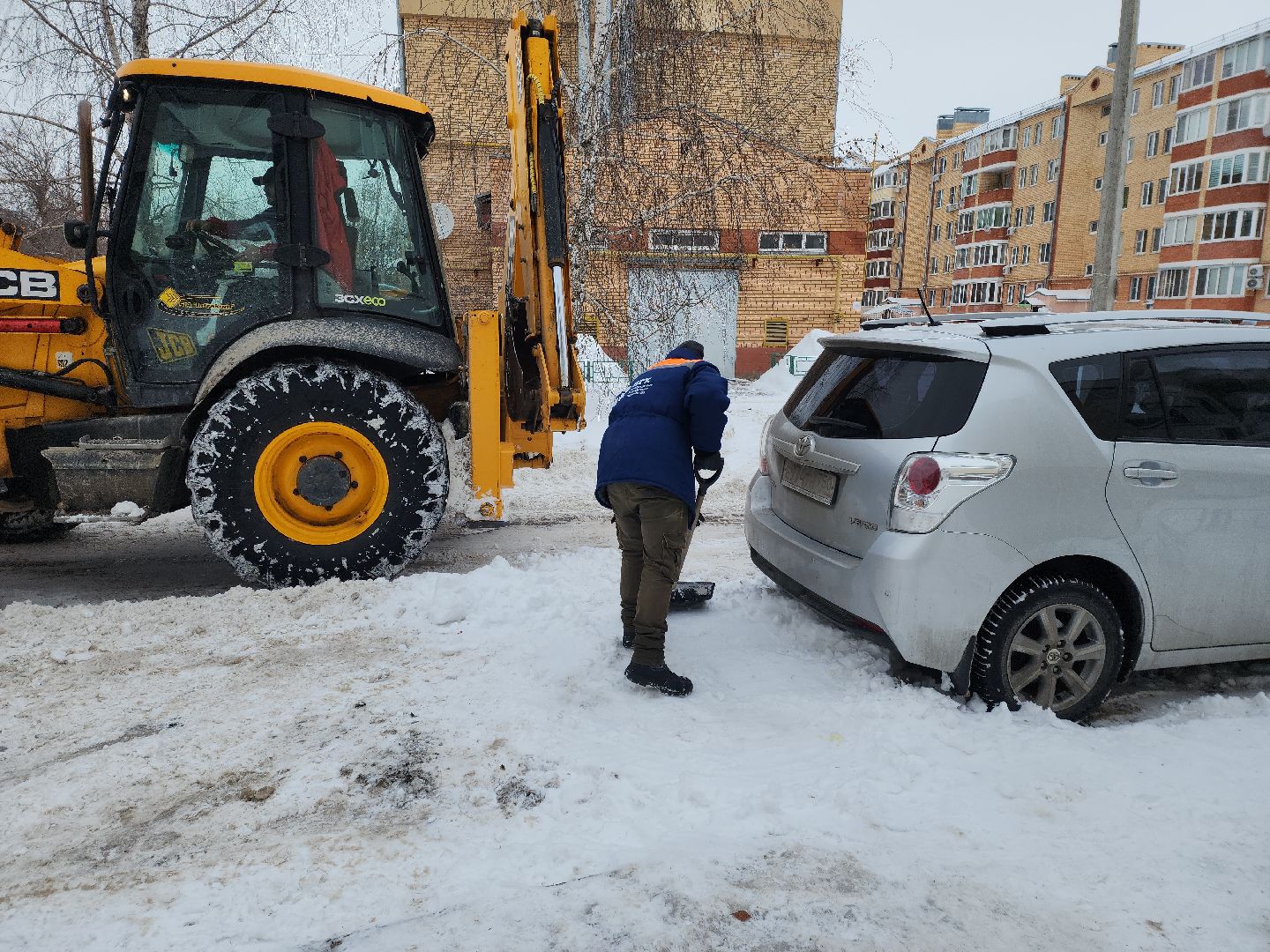 коломна, жкх, снег и наледь, непогода,