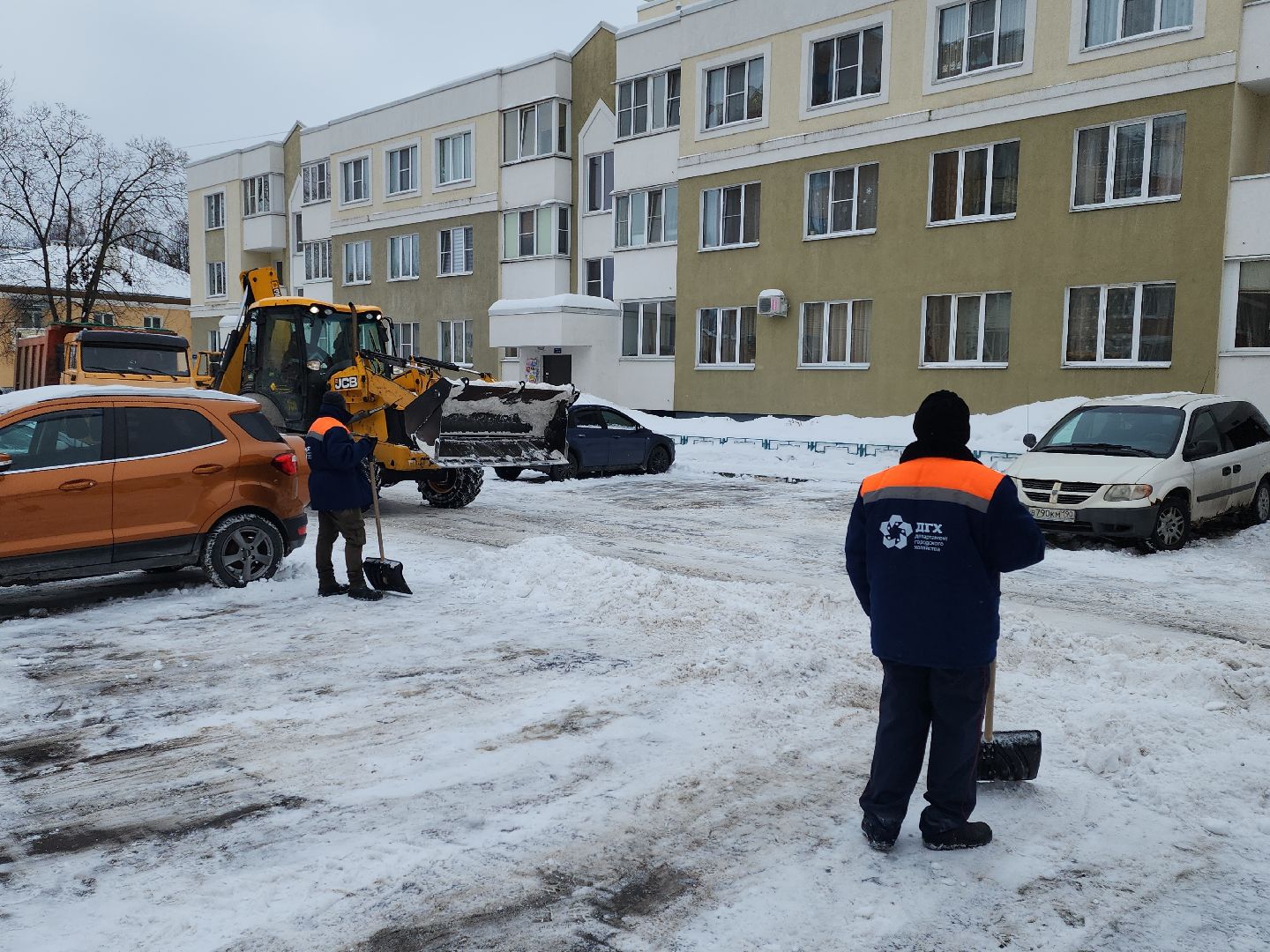 коломна, жкх, снег и наледь, непогода,