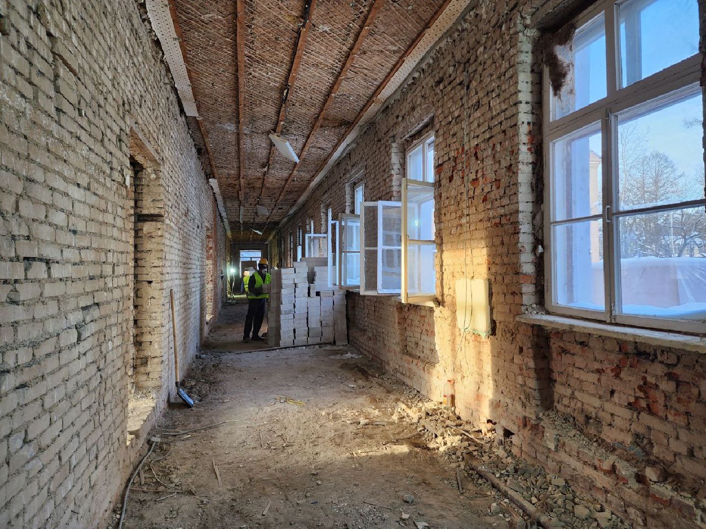 Солнечногорск, Ремонт, Школа, капитальный ремонт школы, ученики,