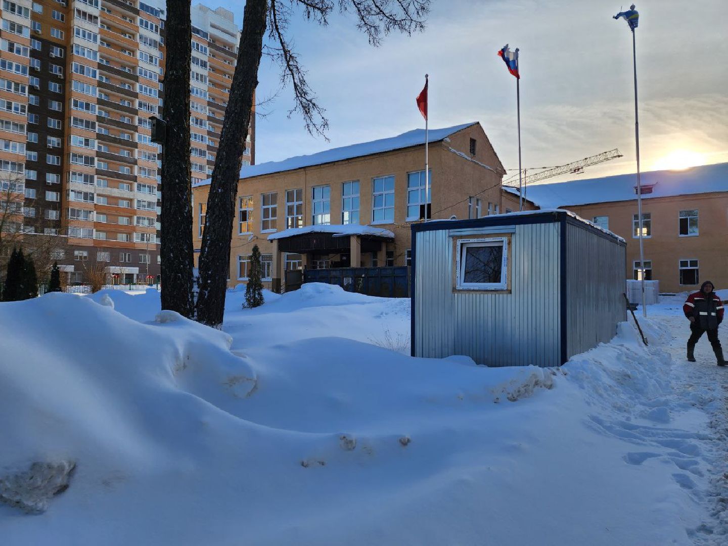 Солнечногорск, Ремонт, Школа, капитальный ремонт школы, ученики,