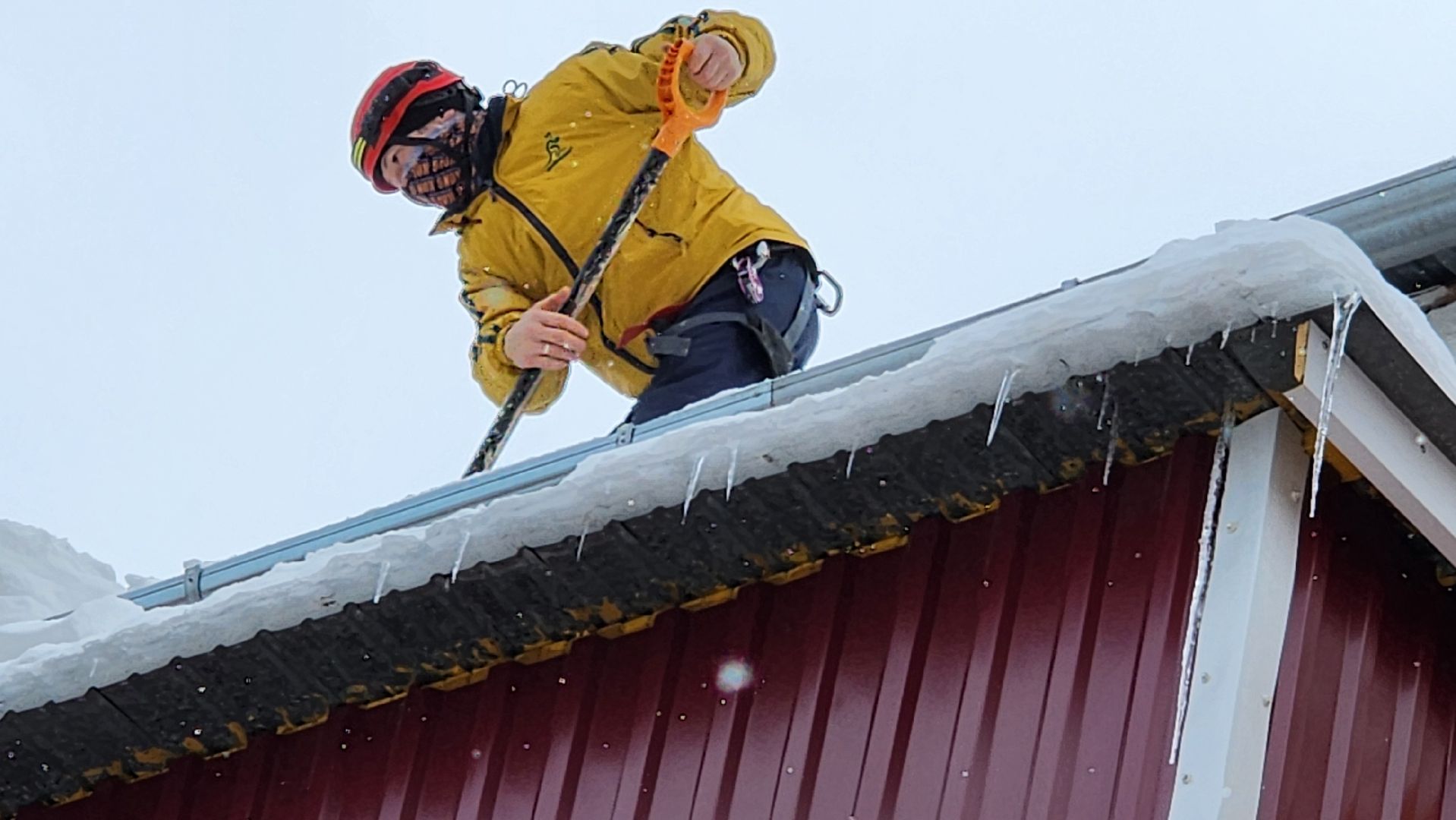 Подмосковье, Городской округ Пушкинский, Ивантеевка, ЖКХ, УК Держава, снег,