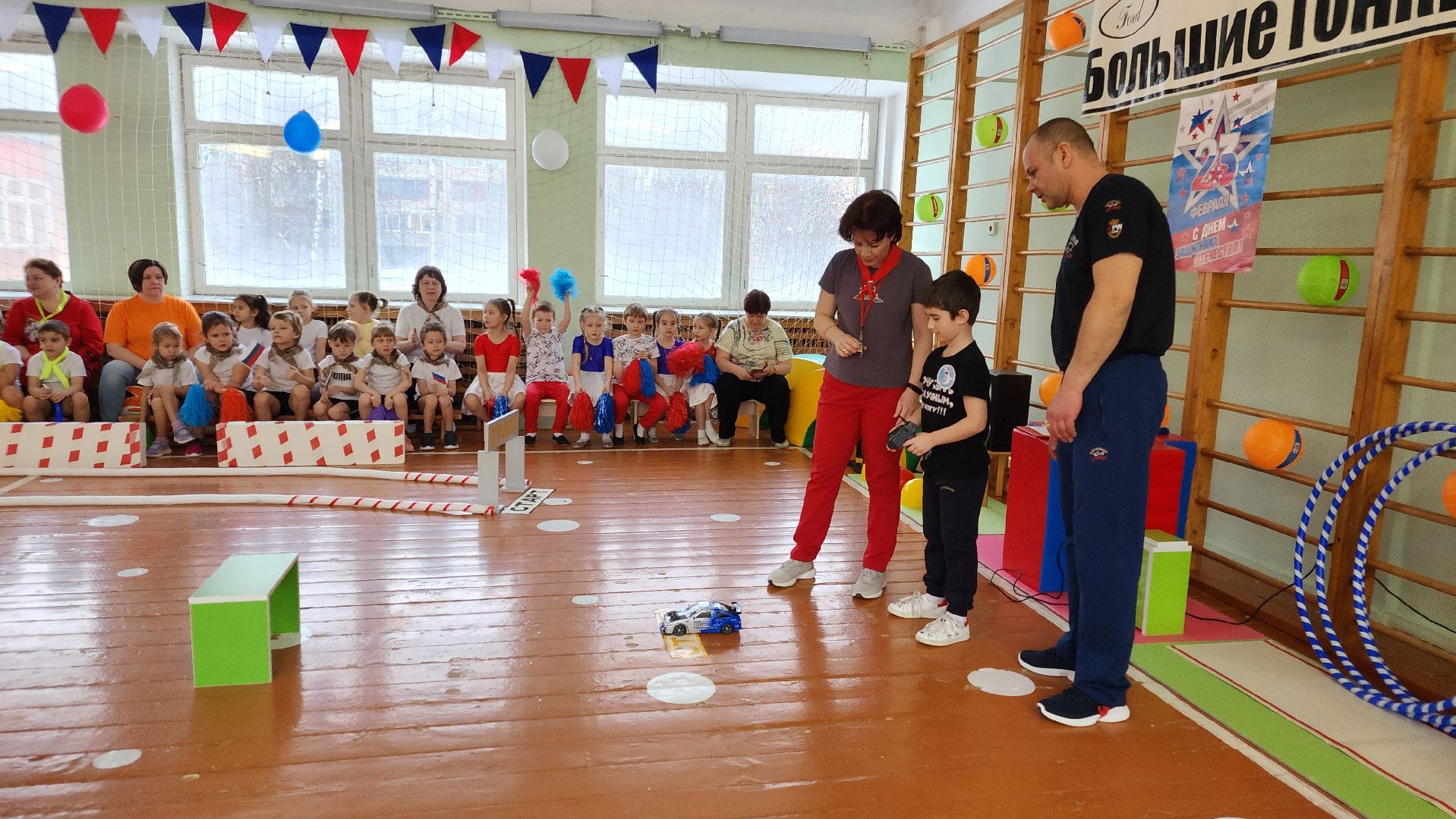 Большие гонки, Соревнования, Протвино, Дети, Детский сад,