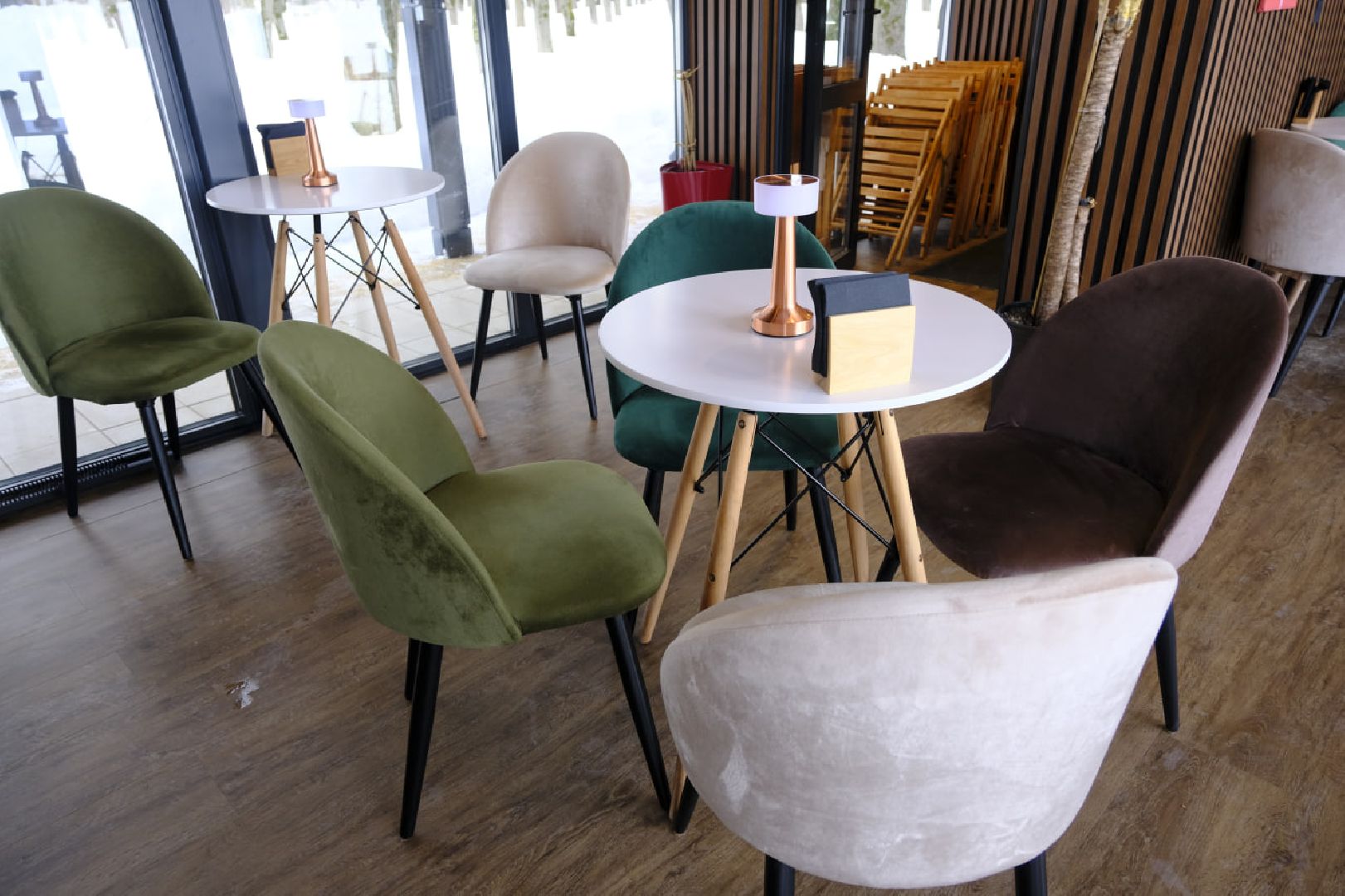 пущино, зима в подмосковье, общественное питание, еда, кофе,