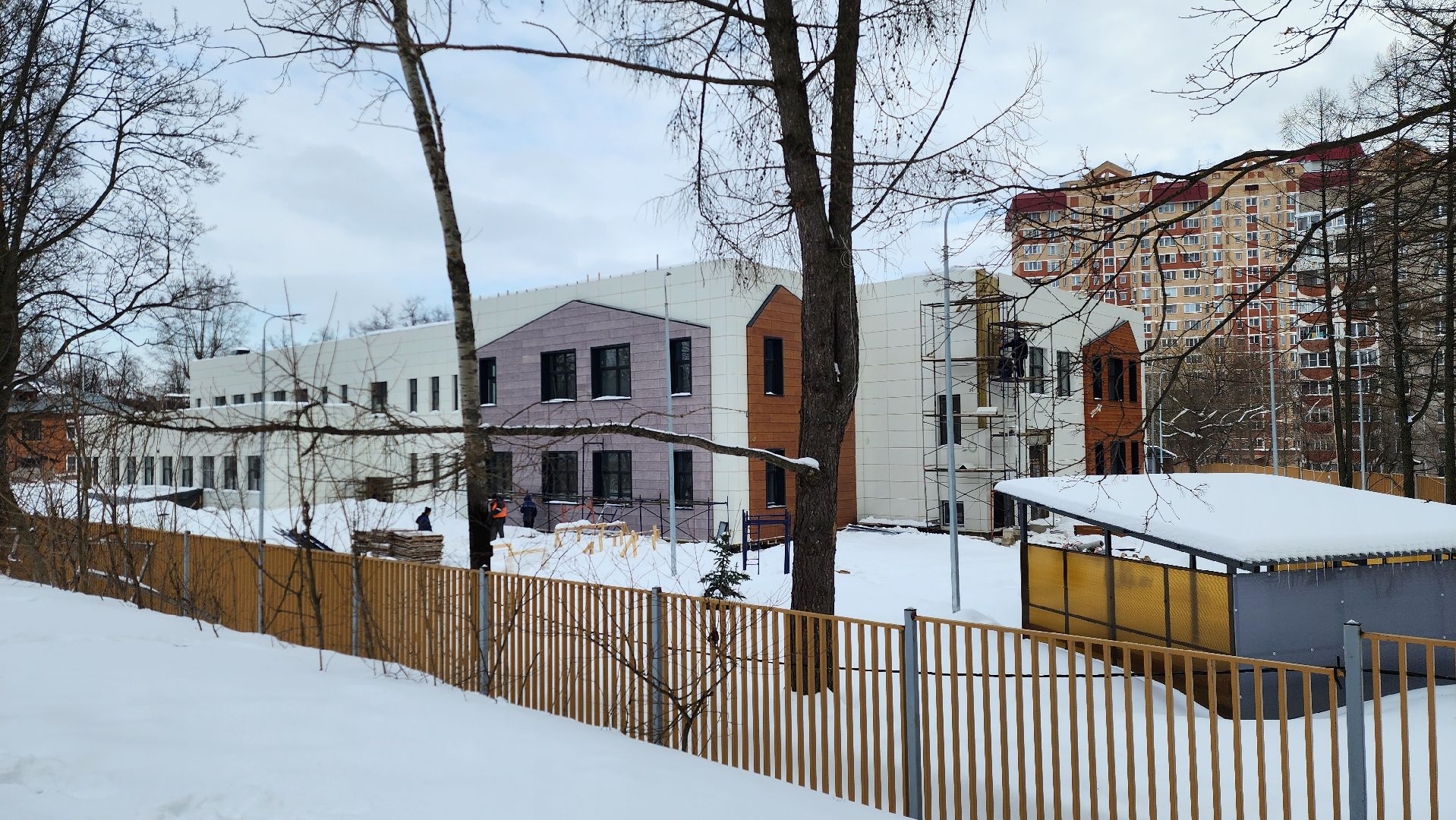 Подольск, Климовск, строительство детского сада,