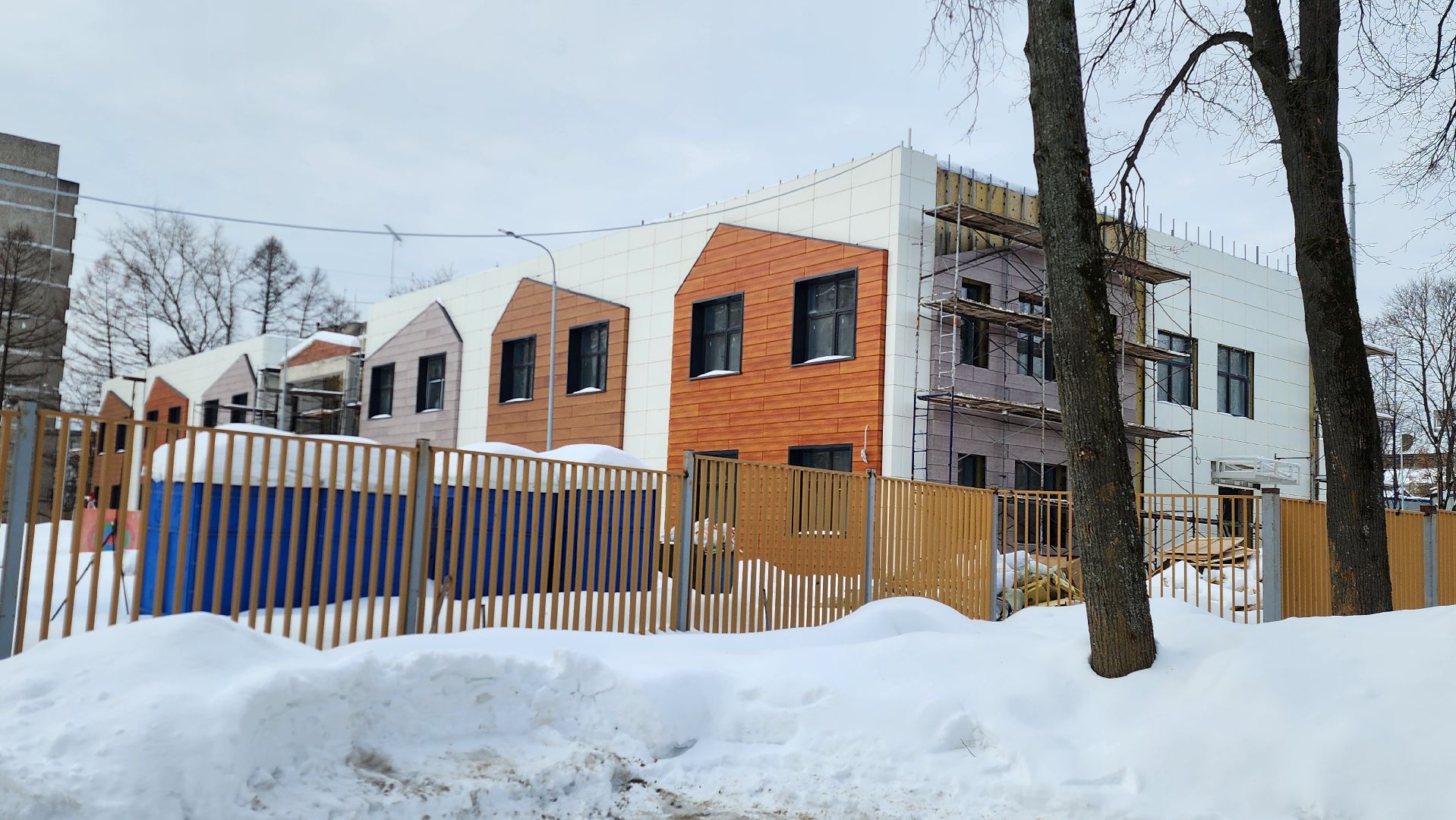 Подольск, Климовск, строительство детского сада,