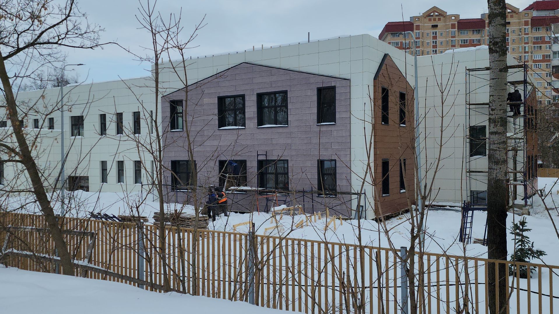 Подольск, Климовск, строительство детского сада,