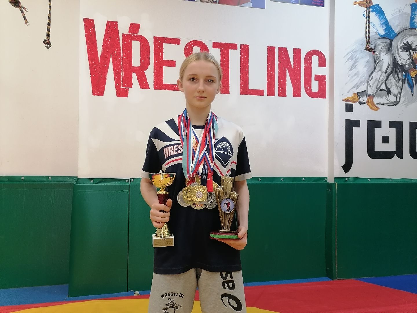 вольная борьба, спорт в подмосковье, победа,