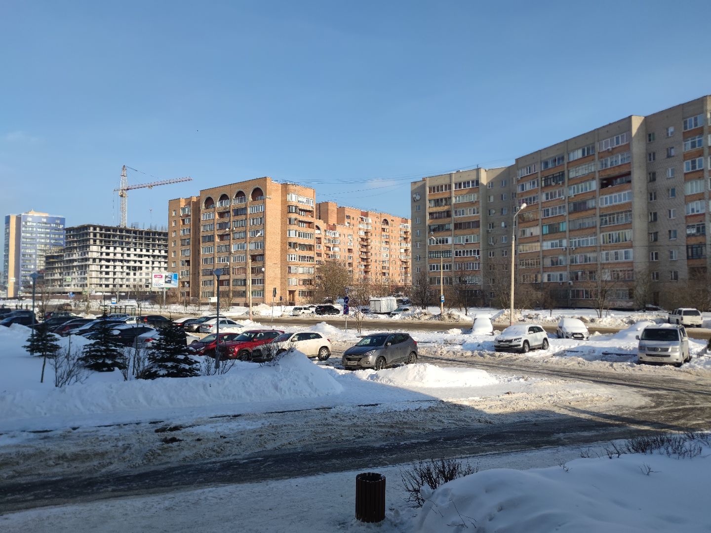 ЖКХ, Машинная уборка города, Дубна, Уборка снега,