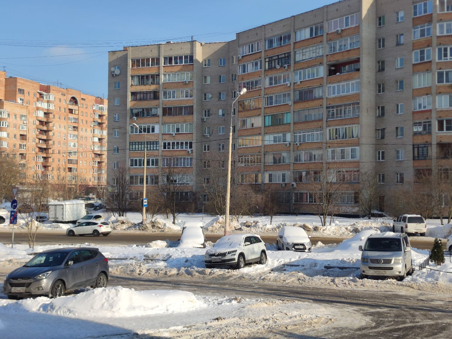 ЖКХ, Машинная уборка города, Дубна, Уборка снега,