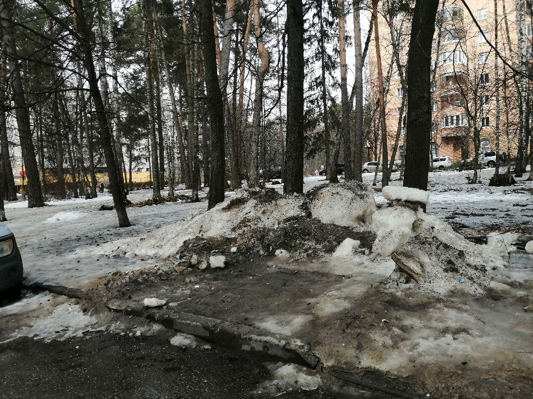 весна, Протвино, благоустройство