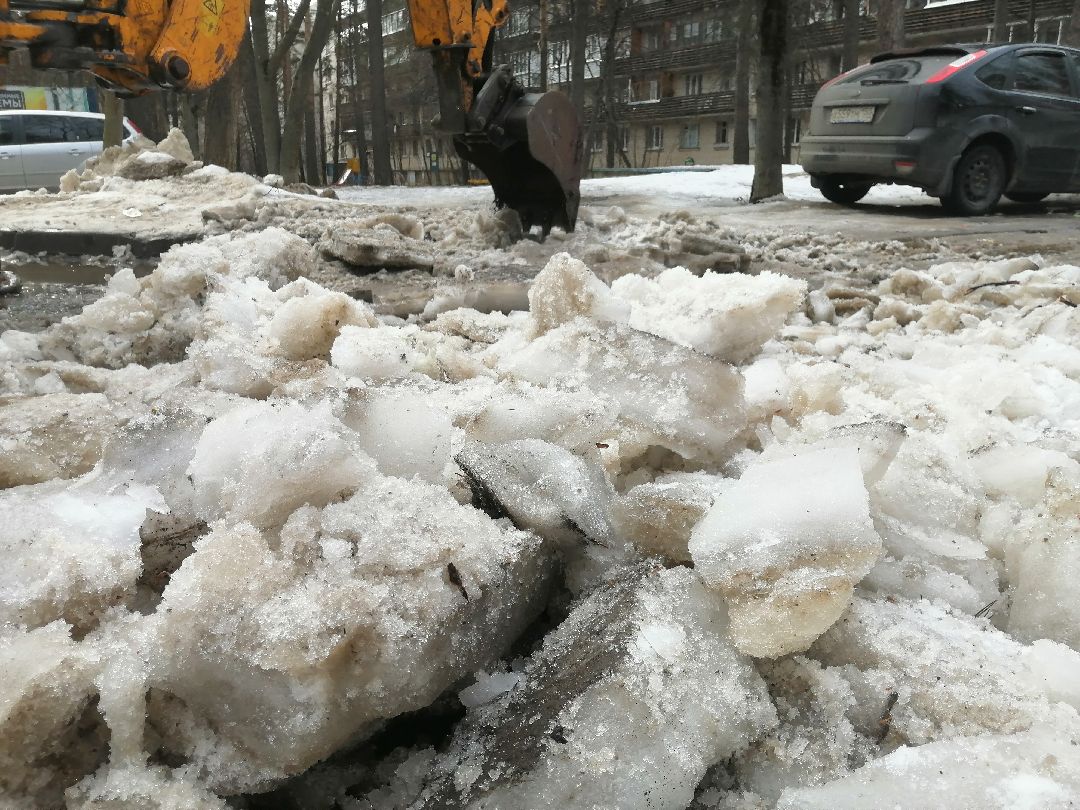 весна, Протвино, благоустройство