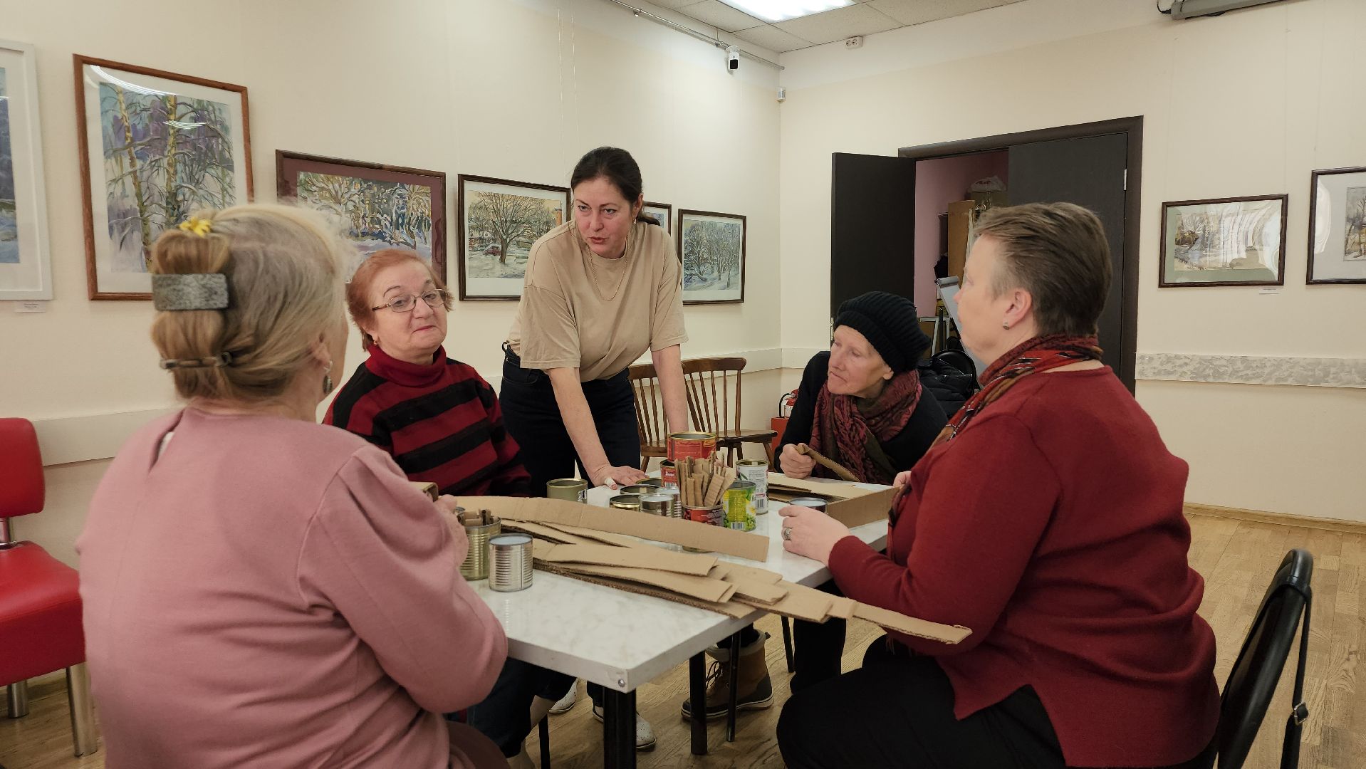 окопные свечи, мастер-класс, спецоперация, Ногинск, Богородский городской округ,