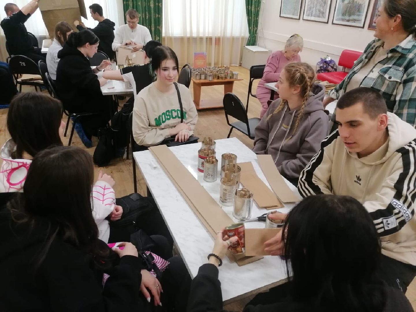 окопные свечи, мастер-класс, спецоперация, Ногинск, Богородский городской округ,