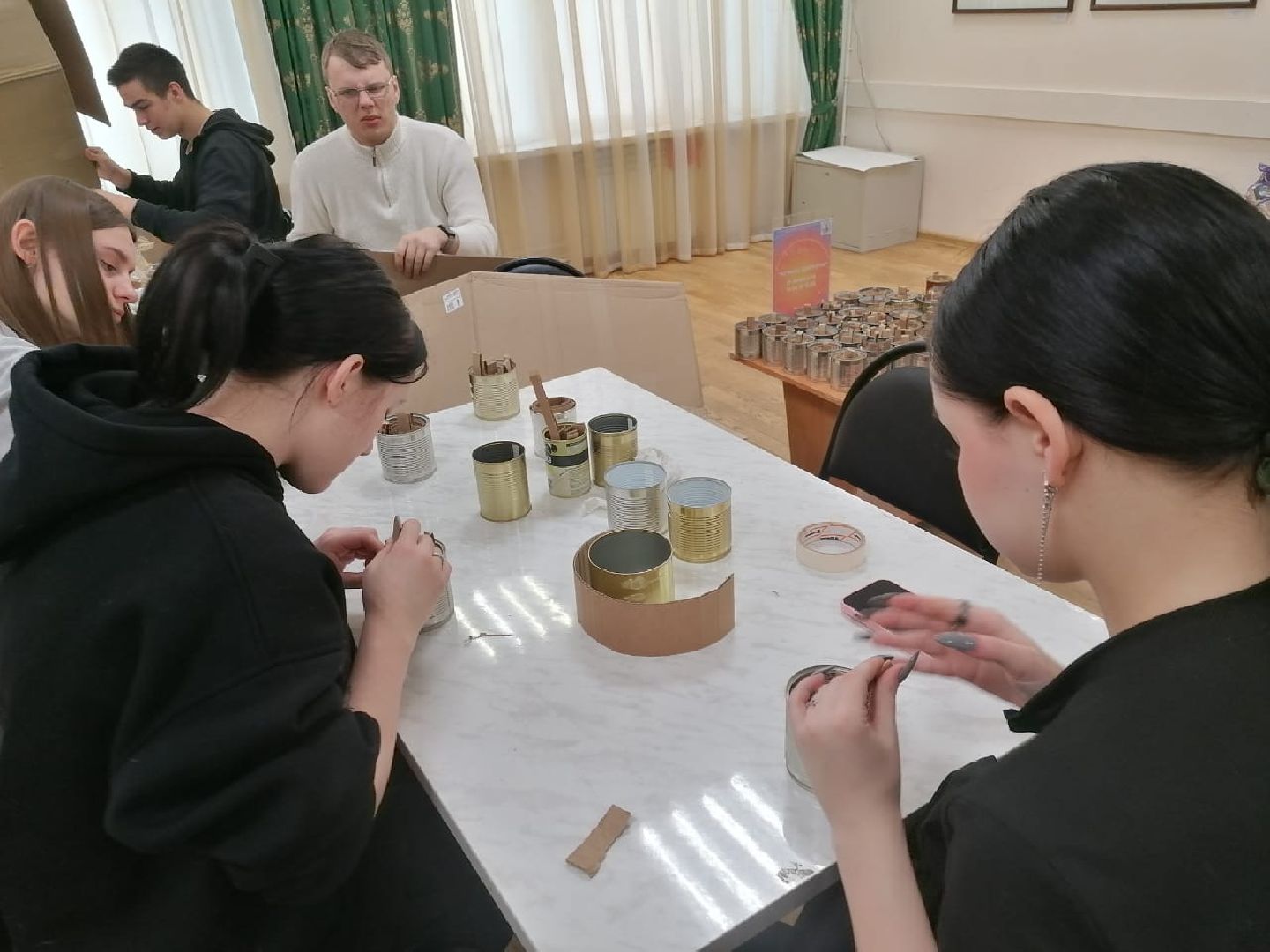 окопные свечи, мастер-класс, спецоперация, Ногинск, Богородский городской округ,