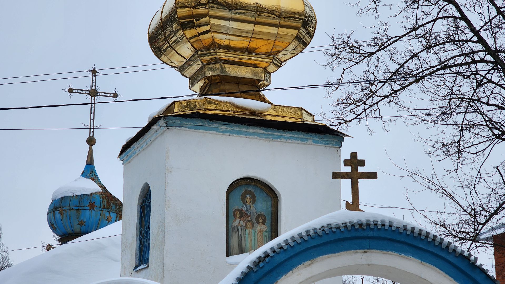 кашира, ожерелье, строительство, храм, софийский храм, золотые купола,