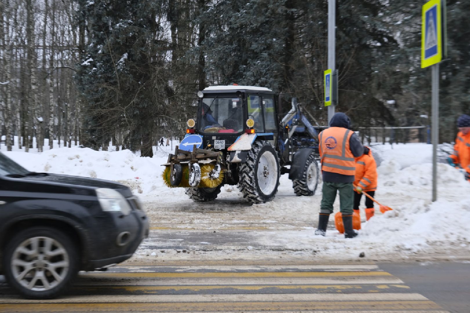 пущино, мосавтодор, снег, уборка,