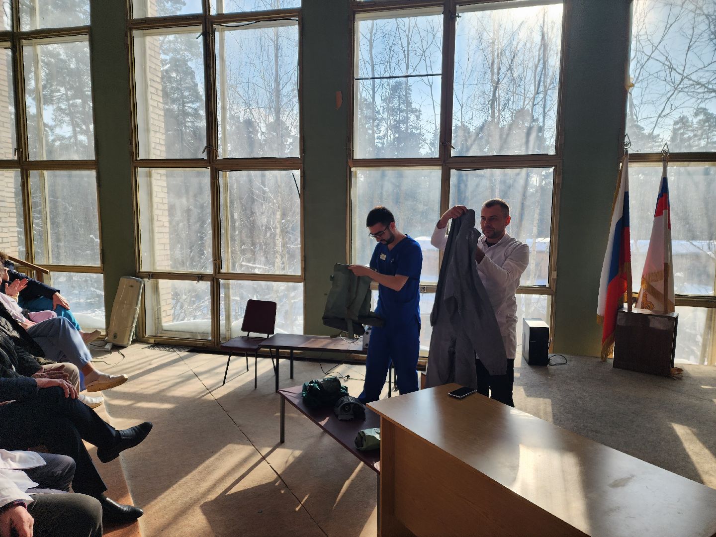 красноармейск, г.о. пушкинский, медсанчасть, поздравление врачей,