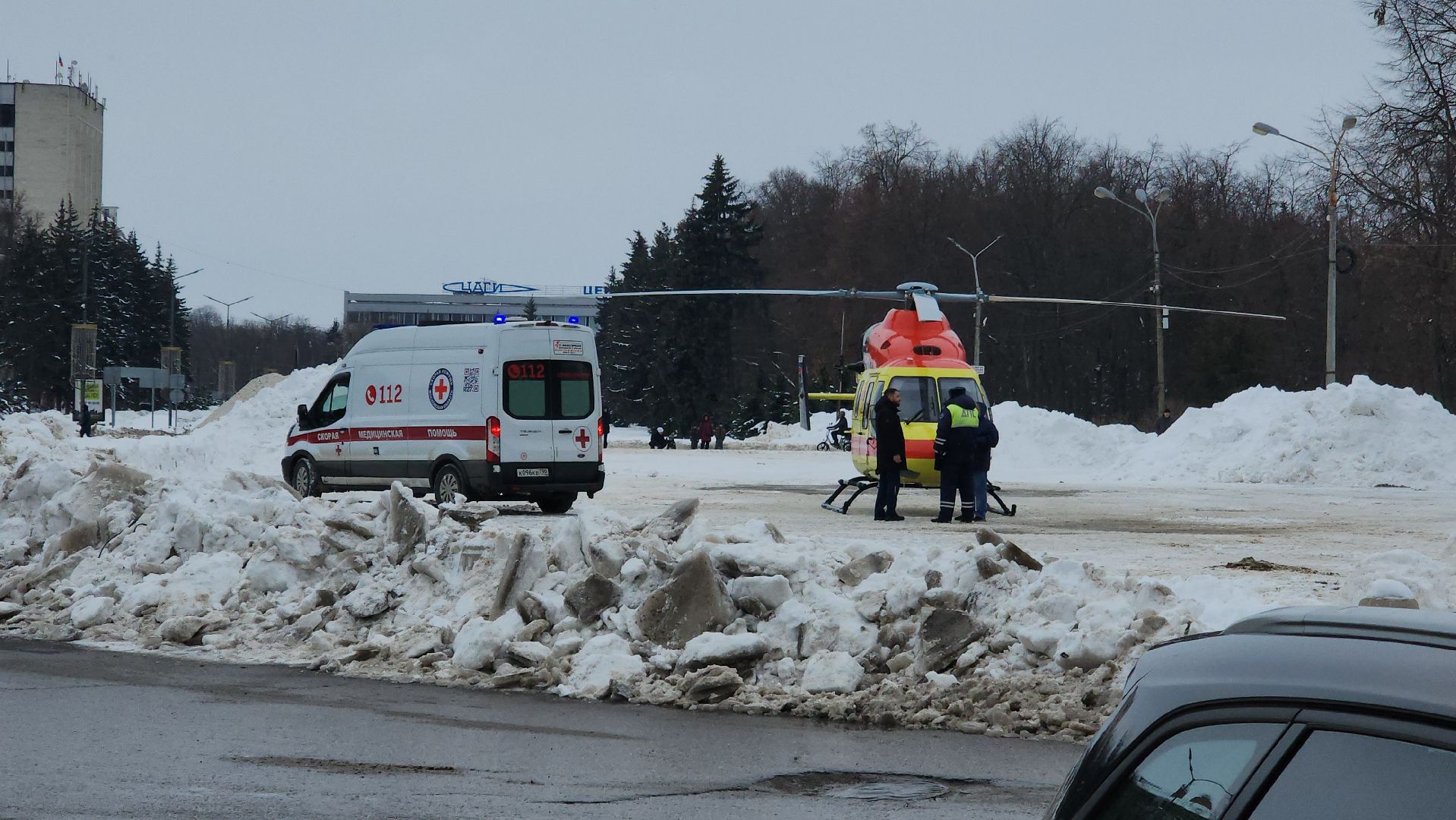 вертолет, санитарная авиация, Жуковская ОКБ, пациенты, Ногинск, Балашиха, Эдуард Семенов,